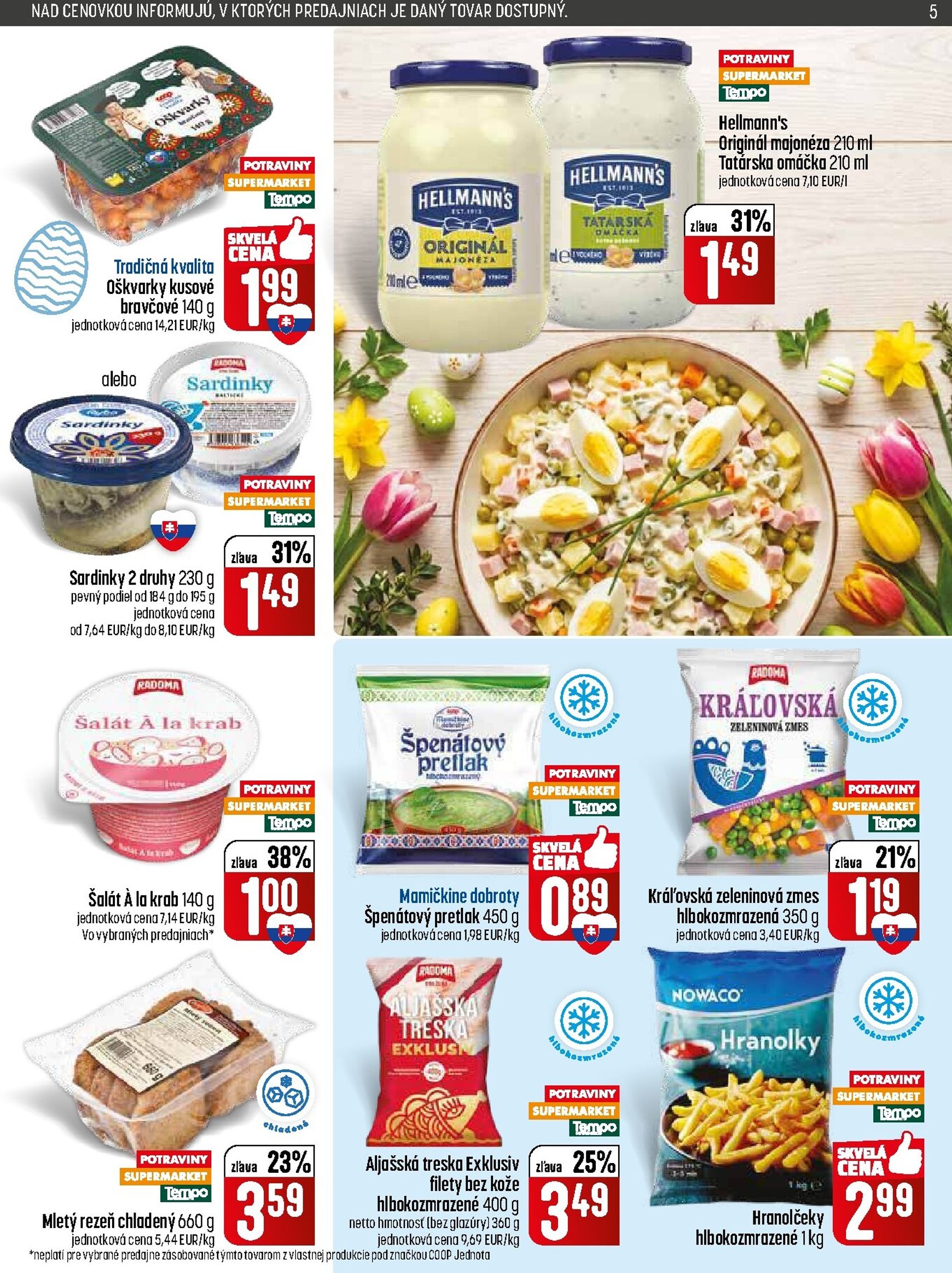 Page 5 of Aktuálny coop-jednota leták platný od štvrtka 05.03 do 11.03