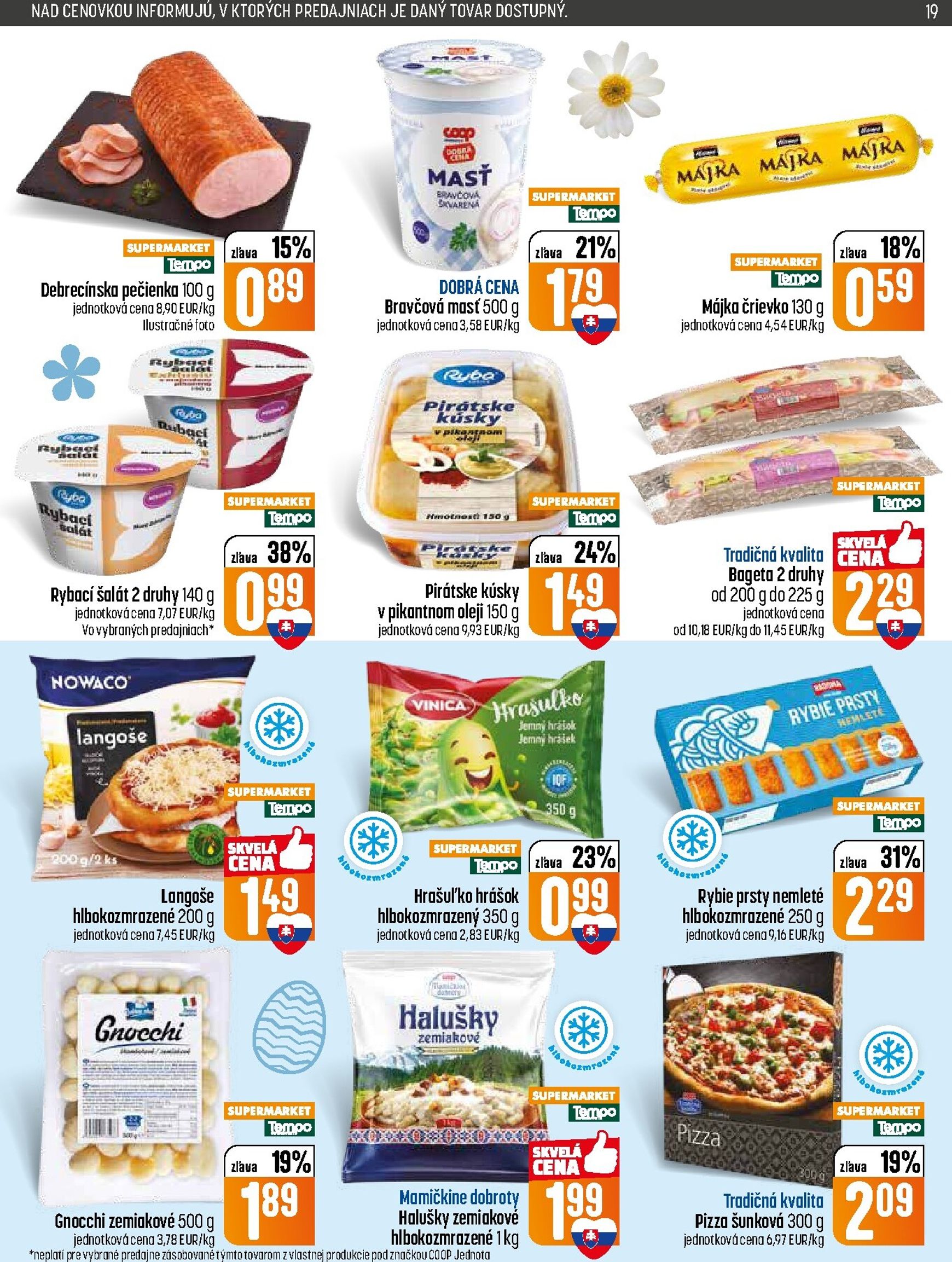 Page 19 of Aktuálny coop-jednota leták platný od štvrtka 05.03 do 11.03
