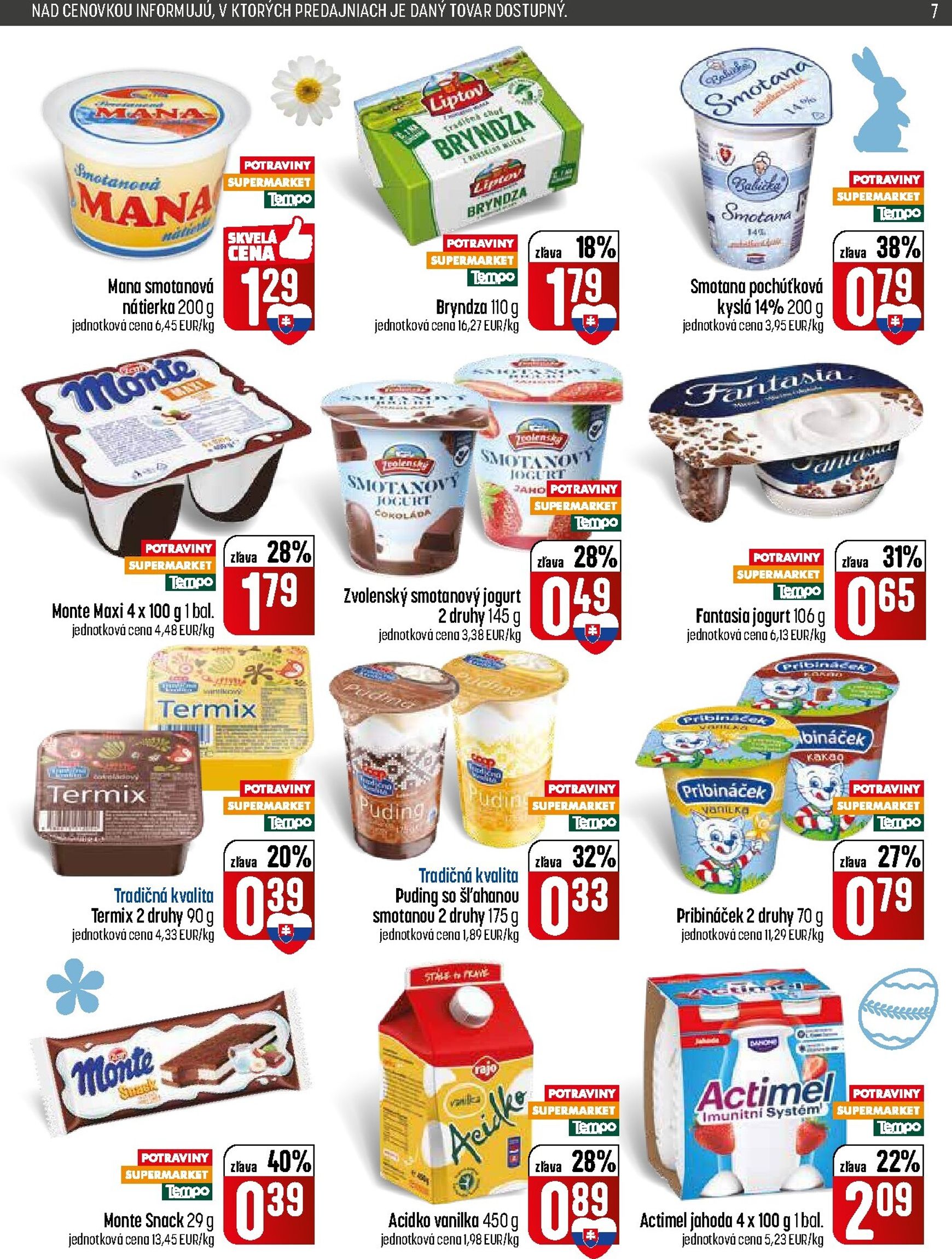 Page 7 of Aktuálny coop-jednota leták platný od štvrtka 05.03 do 11.03