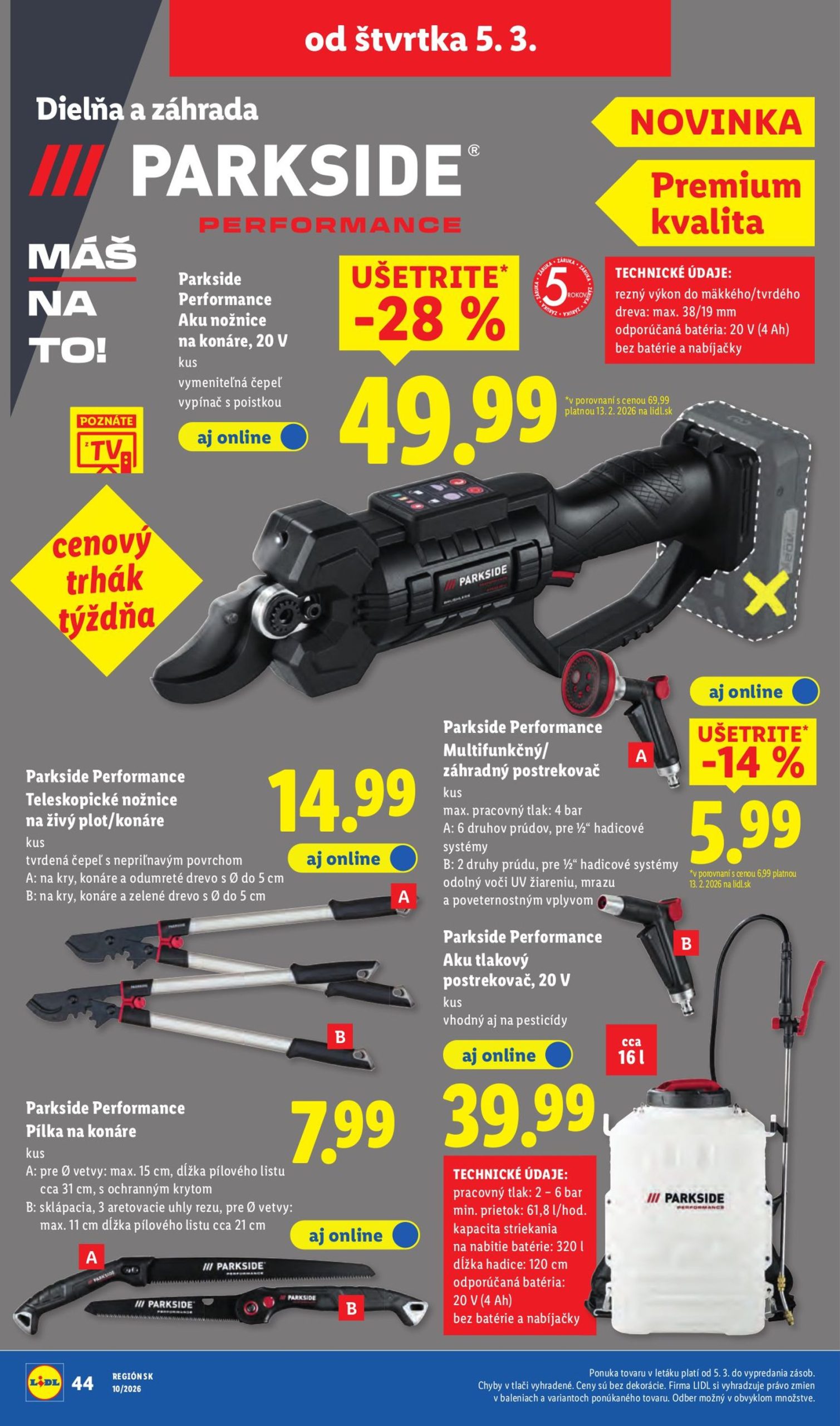 Page 28 of Aktuálny lidl leták platný od štvrtka 05.03 do 08.03