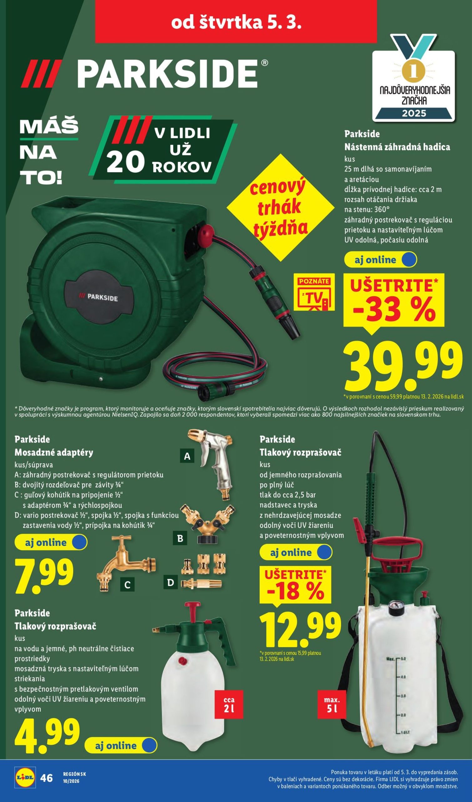 Page 30 of Aktuálny lidl leták platný od štvrtka 05.03 do 08.03