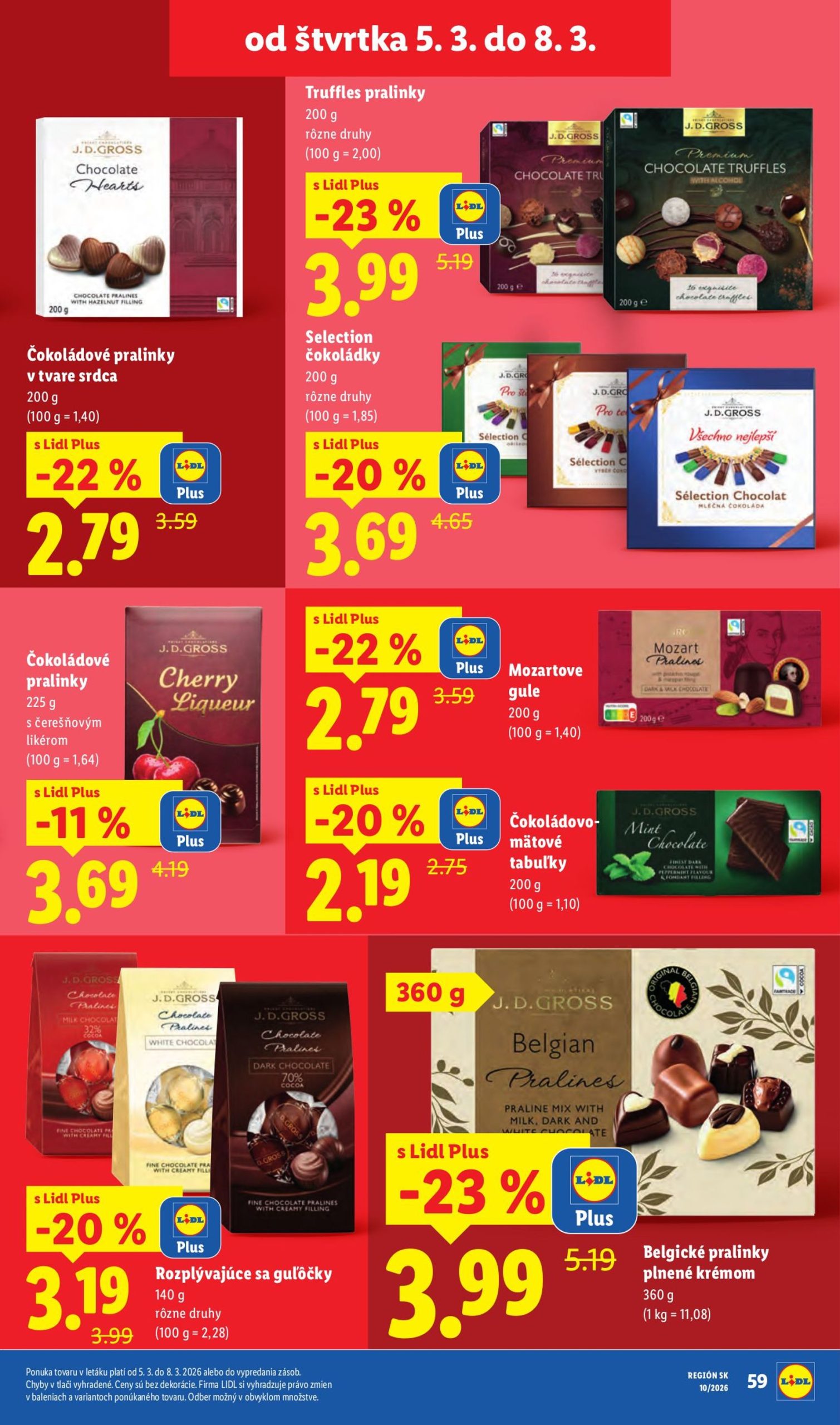 Page 9 of Aktuálny lidl leták platný od štvrtka 05.03 do 08.03
