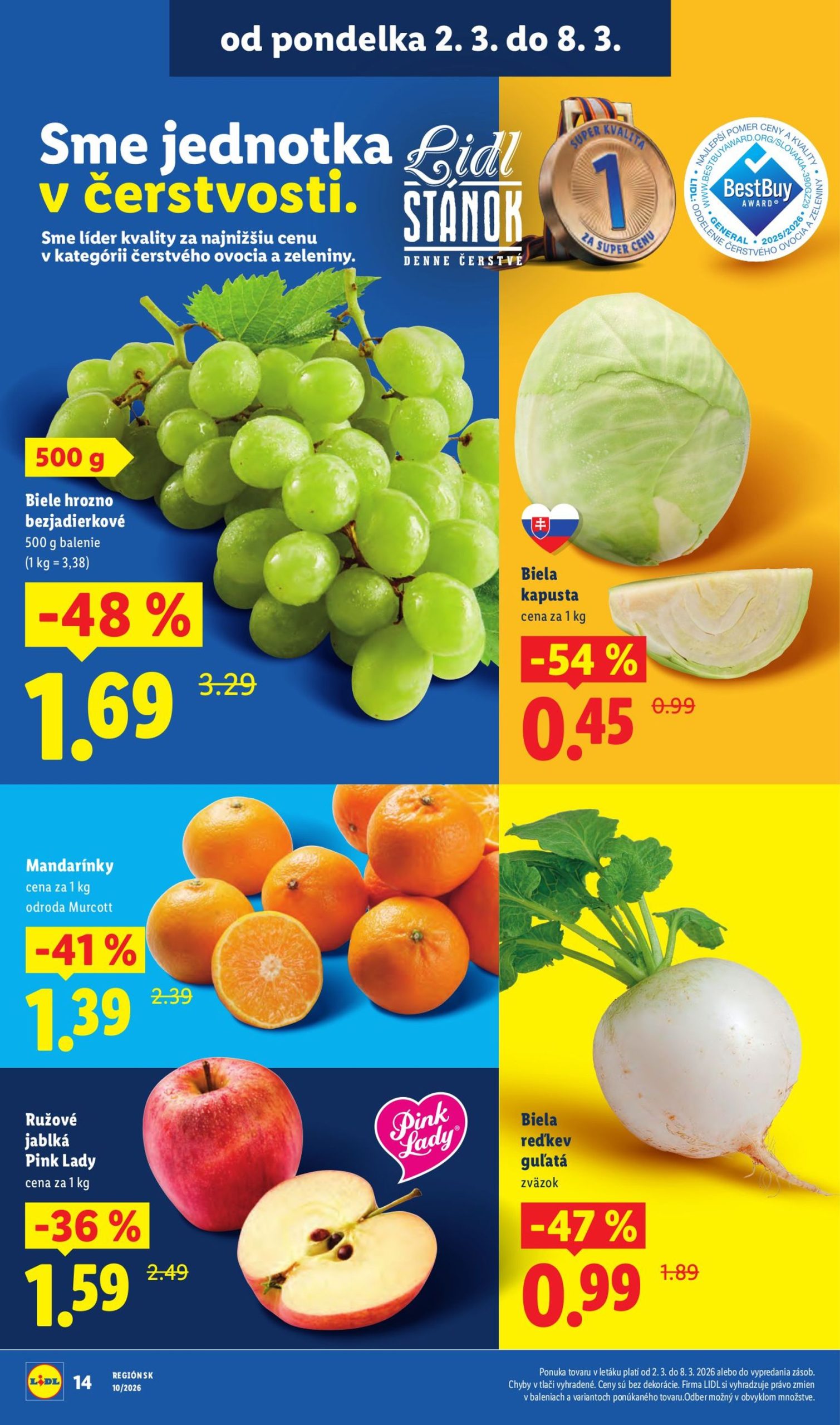 Page 54 of Aktuálny lidl leták platný od štvrtka 05.03 do 08.03