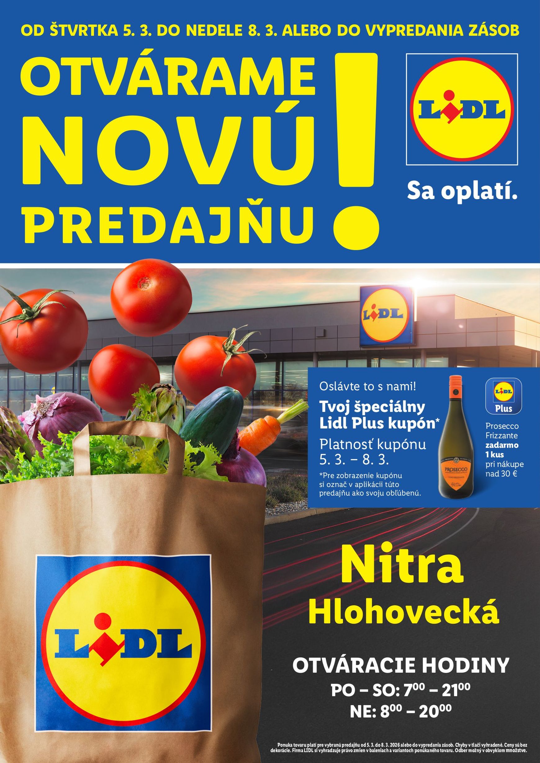 Page 1 of Aktuálny lidl leták platný od štvrtka 05.03 do 08.03