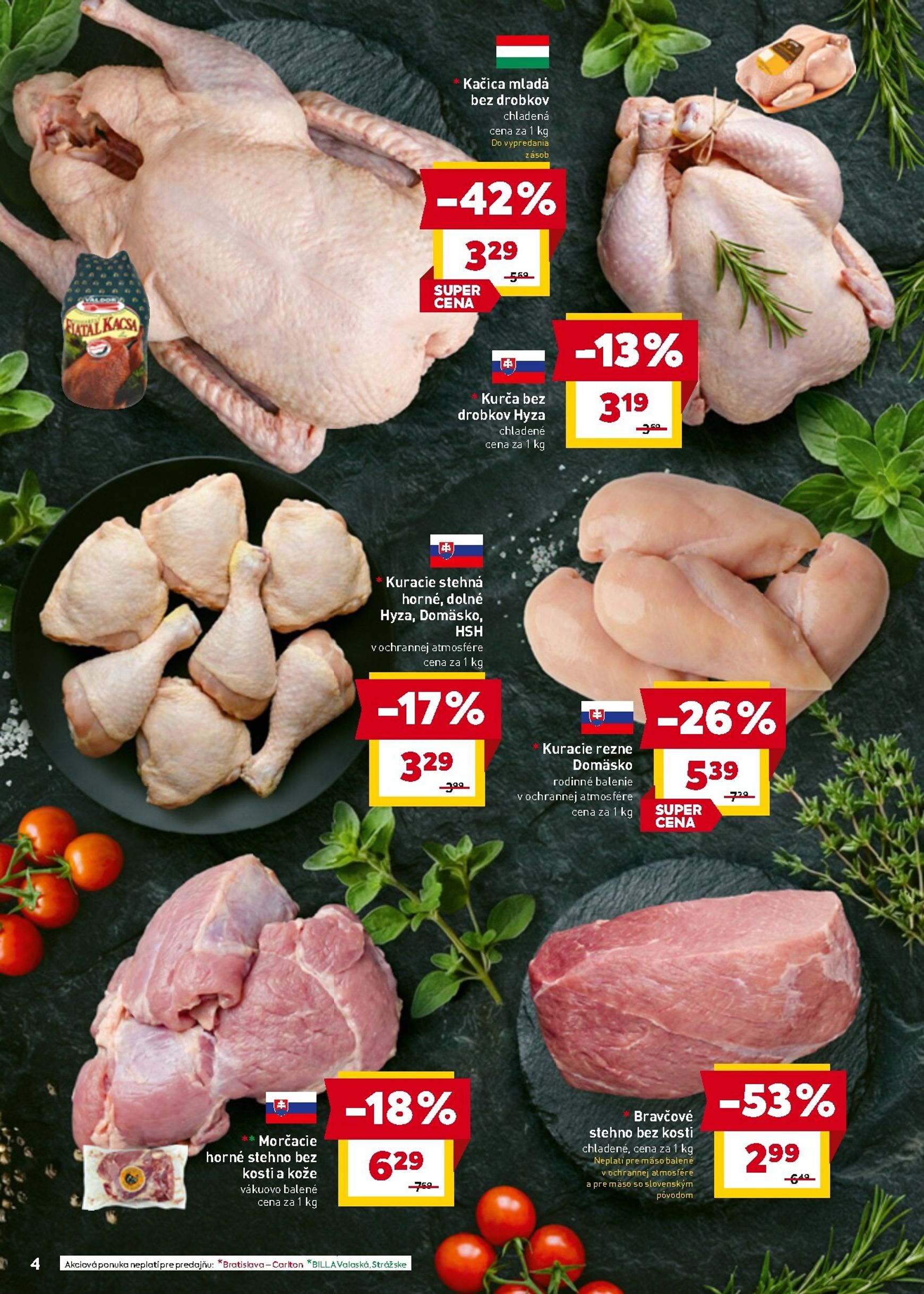 Page 6 of Aktuálny billa leták platný od stredy 04.03 do 10.03