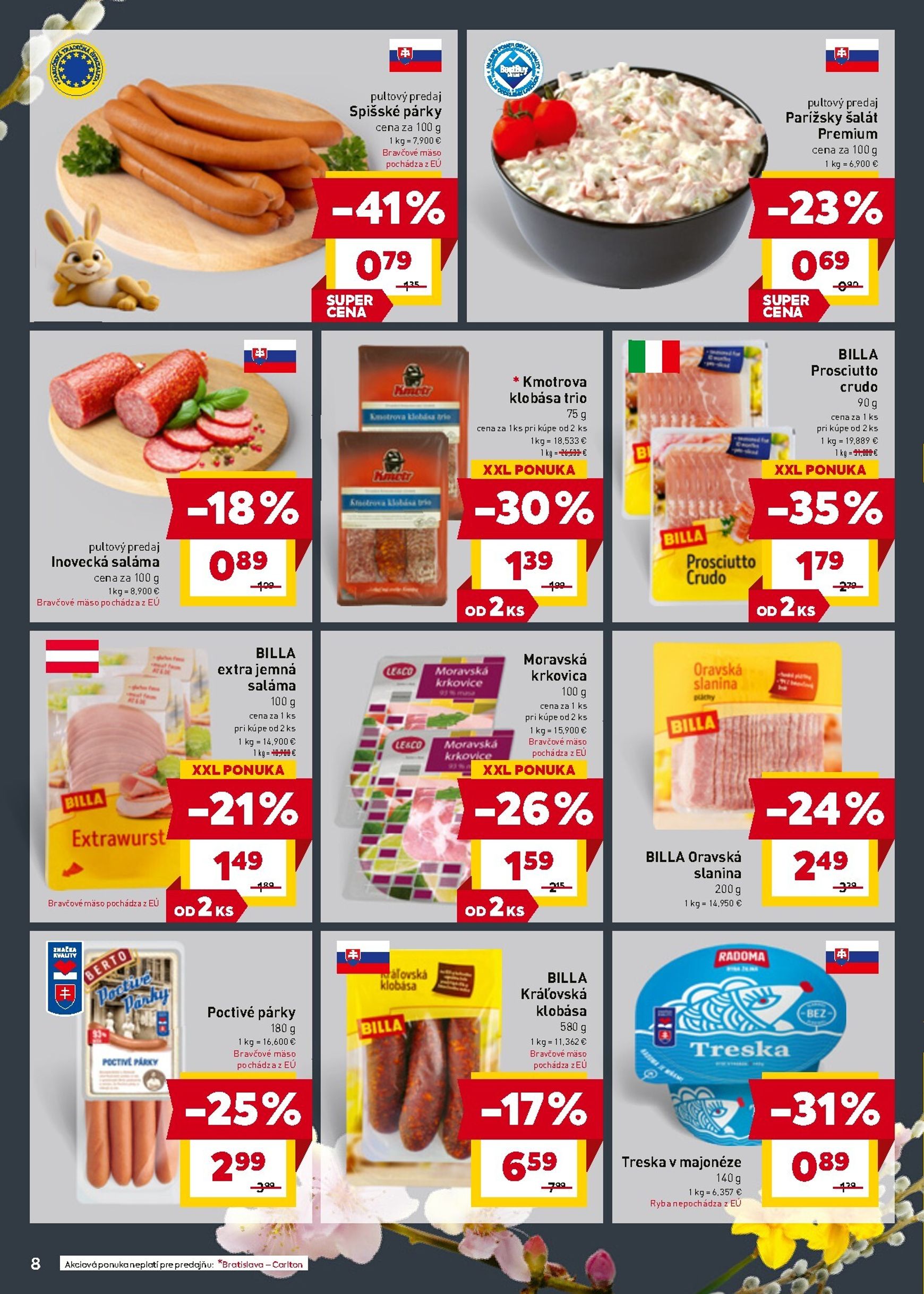 Page 10 of Aktuálny billa leták platný od stredy 04.03 do 10.03