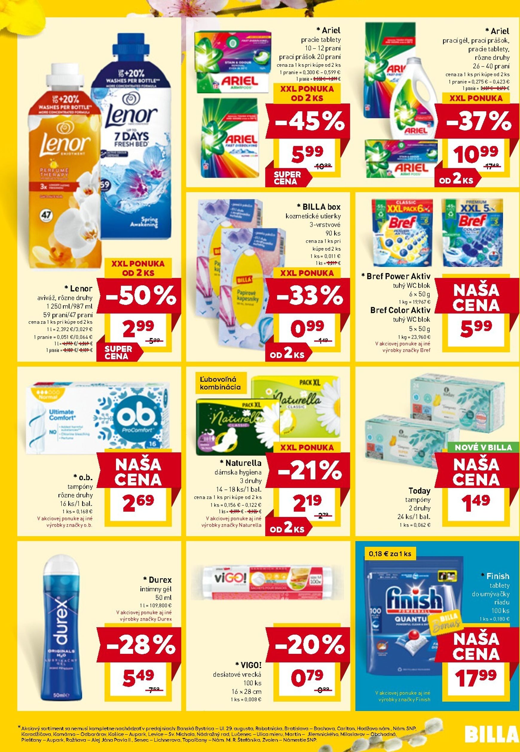 Page 25 of Aktuálny billa leták platný od stredy 04.03 do 10.03