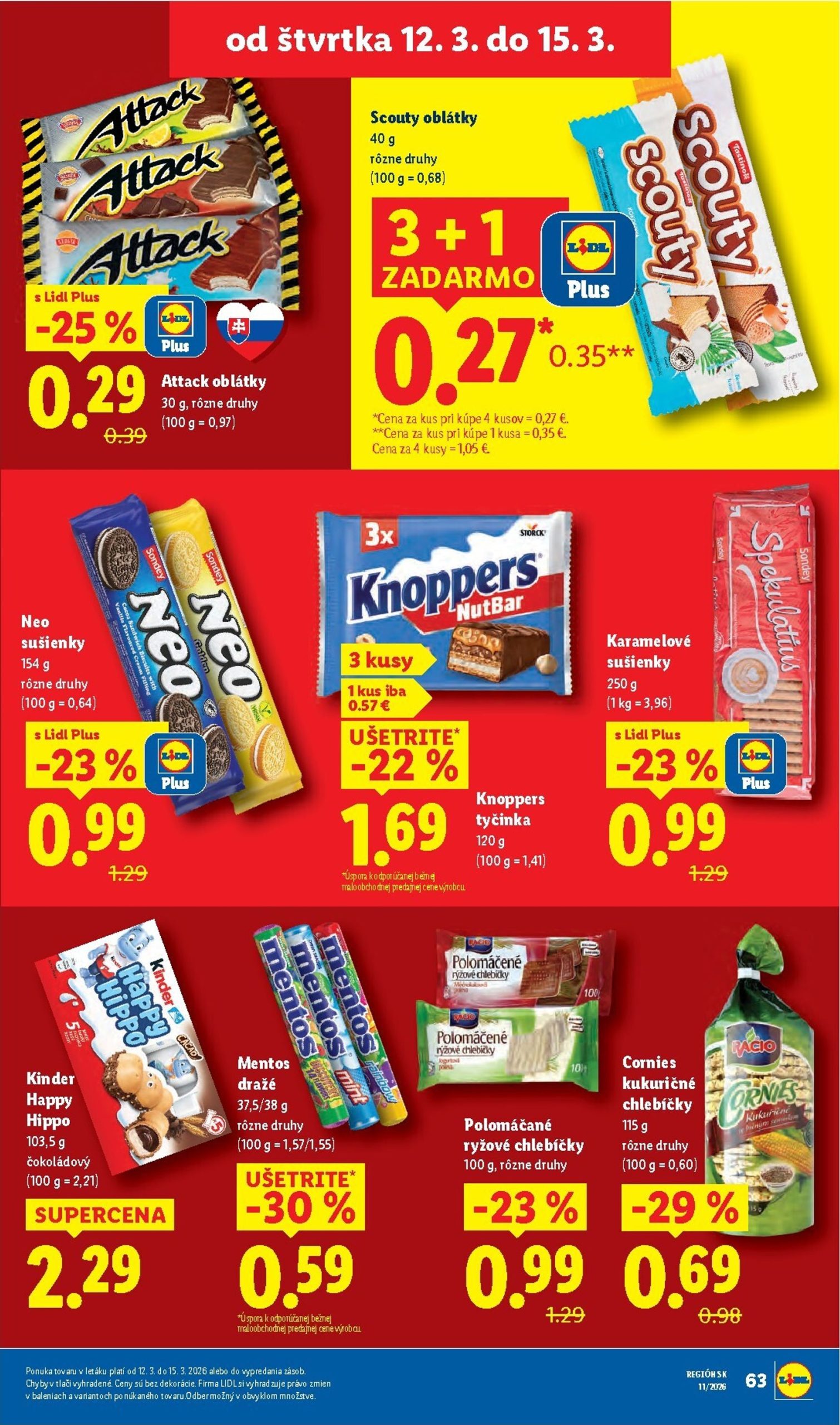 Page 63 of Aktuálny lidl leták platný od pondelka 09.03 do 15.03