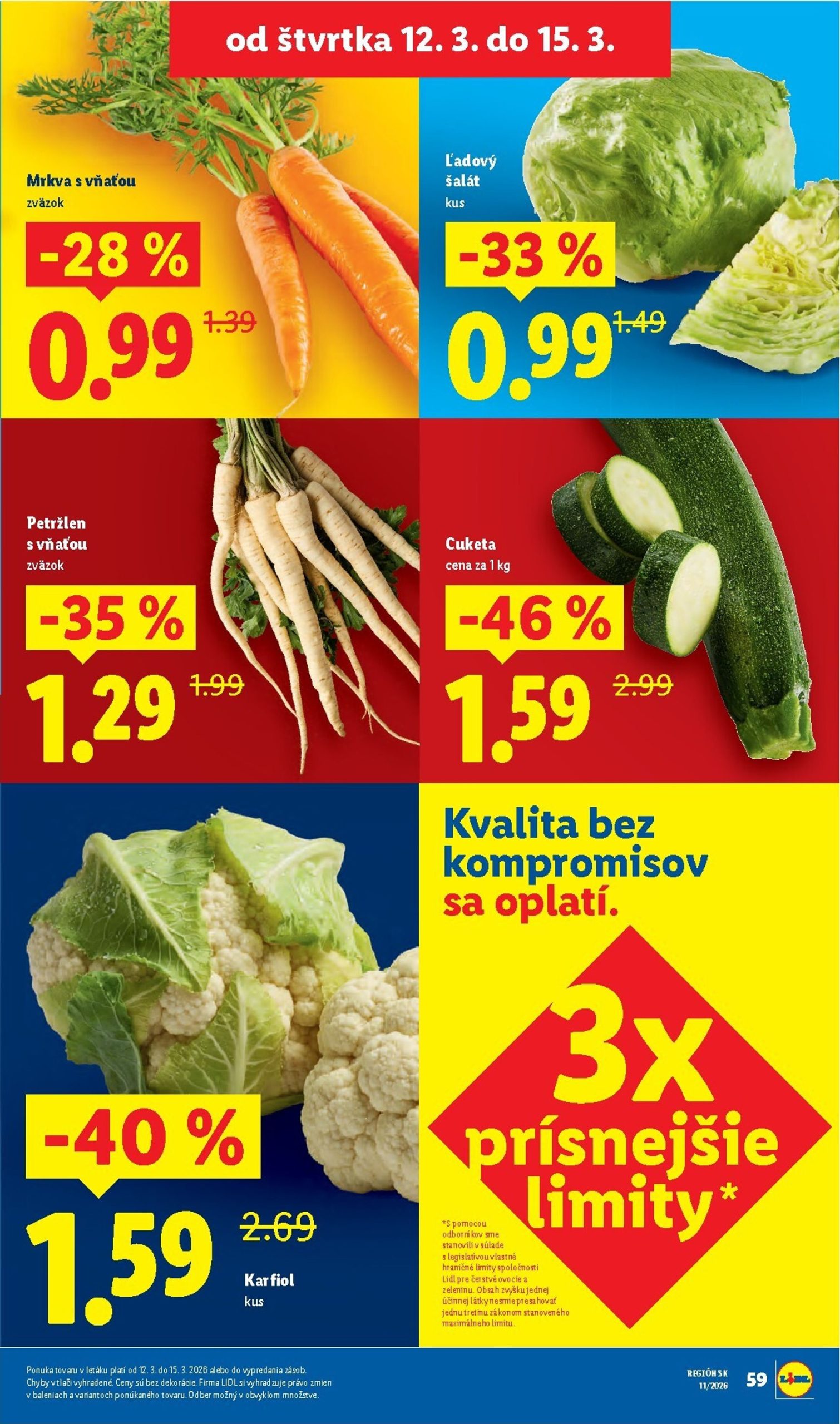 Page 59 of Aktuálny lidl leták platný od pondelka 09.03 do 15.03