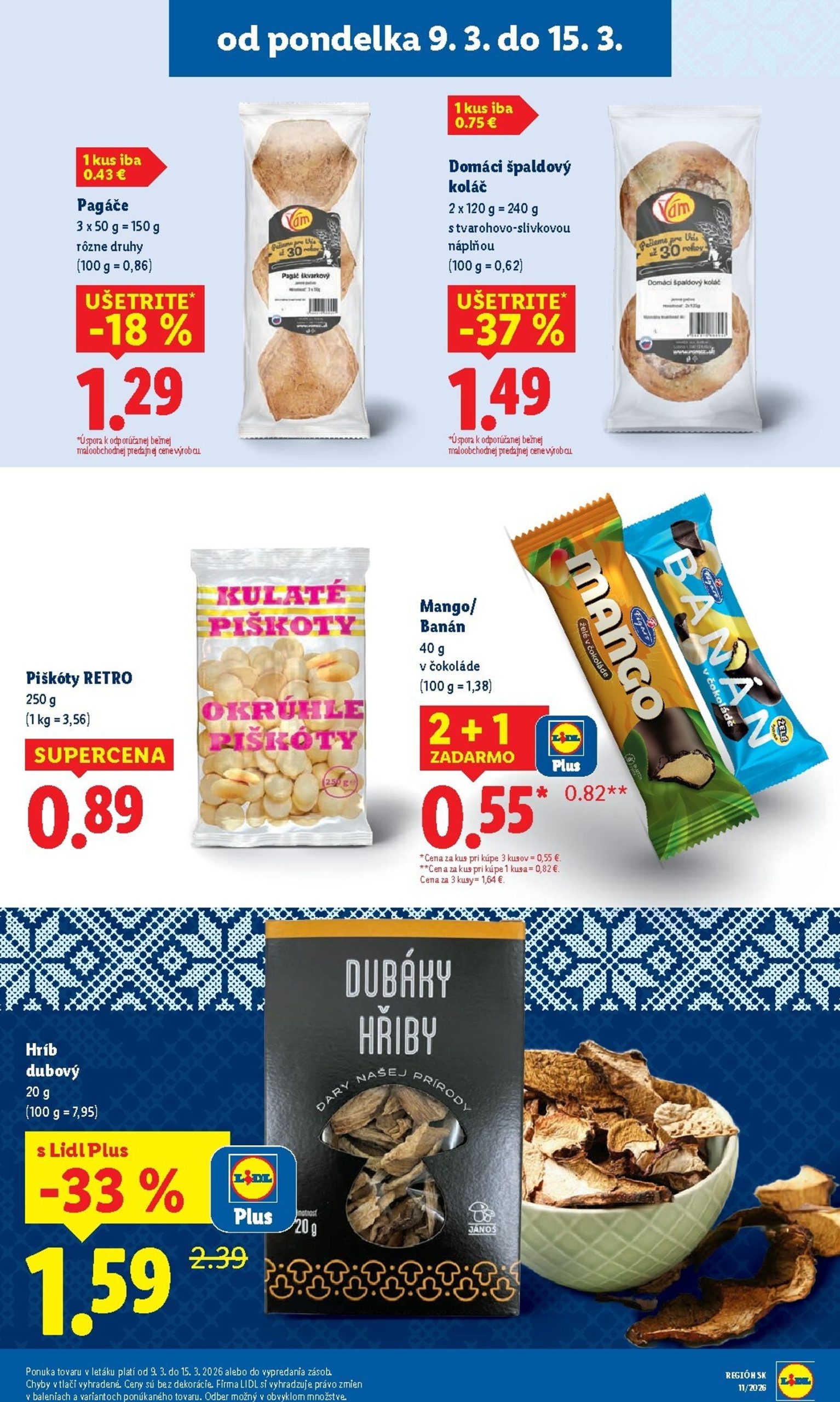 Page 33 of Aktuálny lidl leták platný od pondelka 09.03 do 15.03