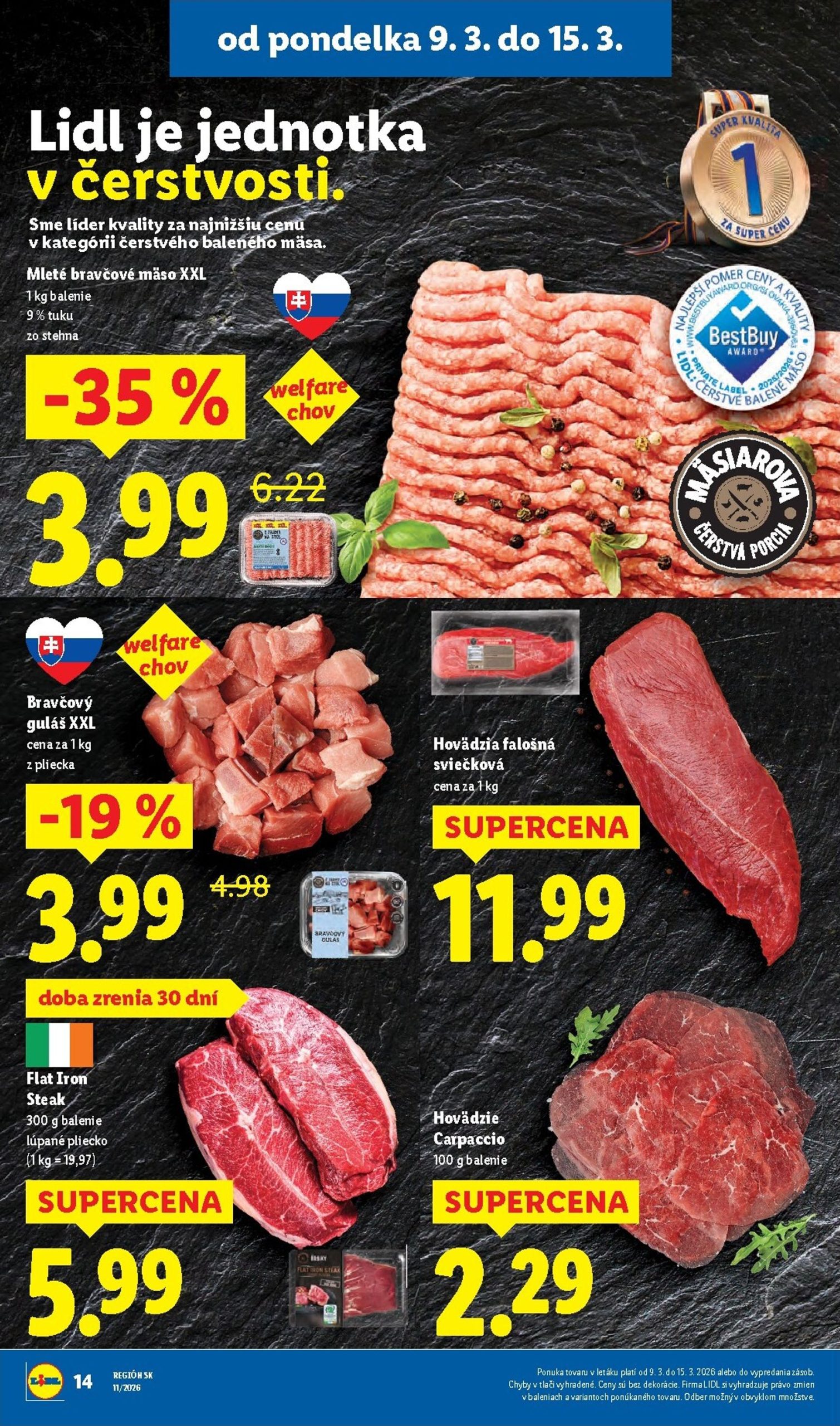Page 16 of Aktuálny lidl leták platný od pondelka 09.03 do 15.03