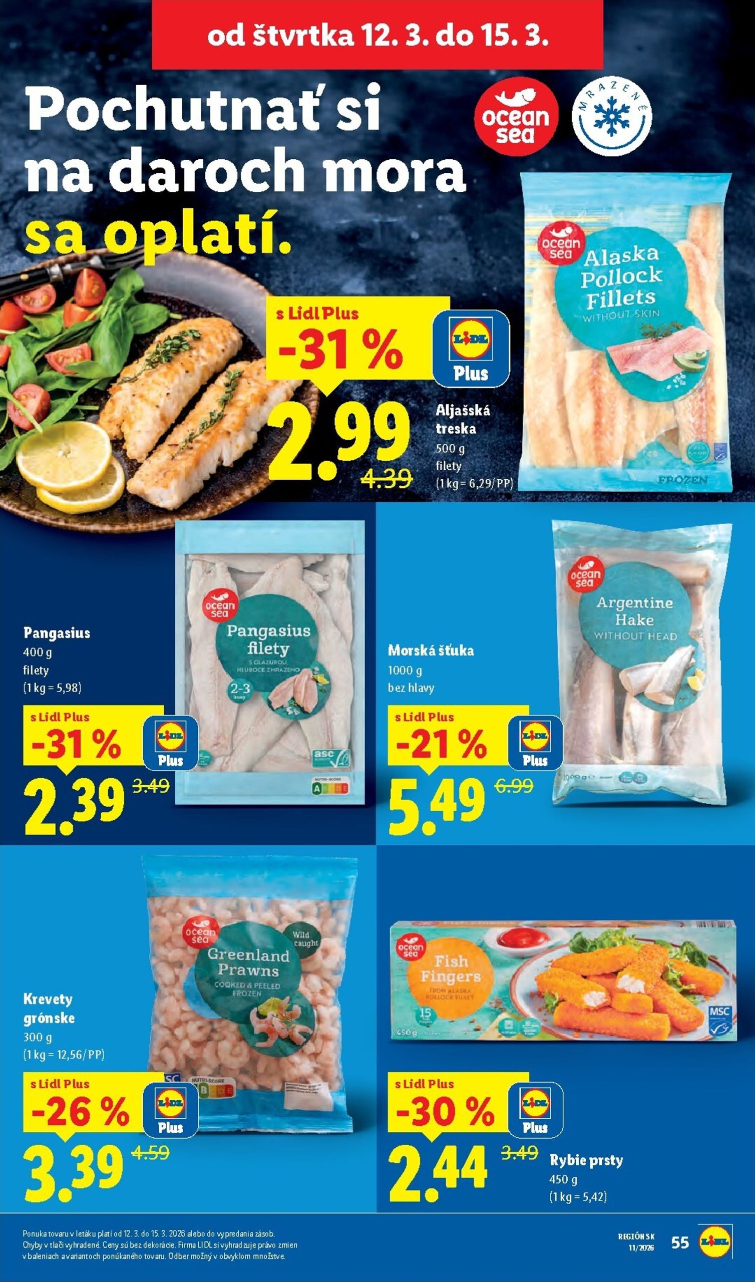 Page 55 of Aktuálny lidl leták platný od pondelka 09.03 do 15.03