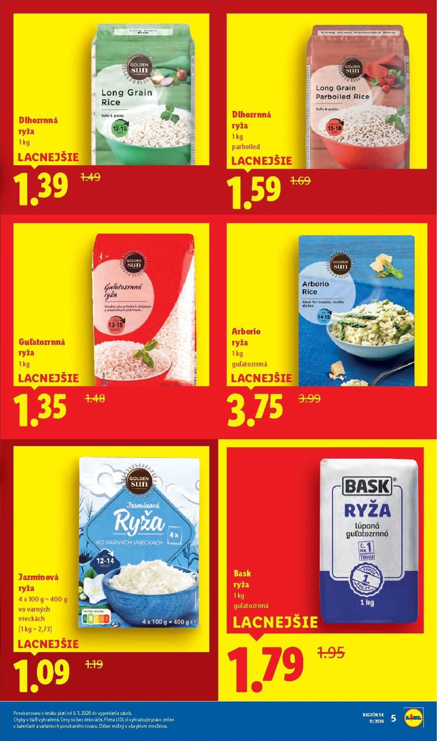Page 7 of Aktuálny lidl leták platný od pondelka 09.03 do 15.03