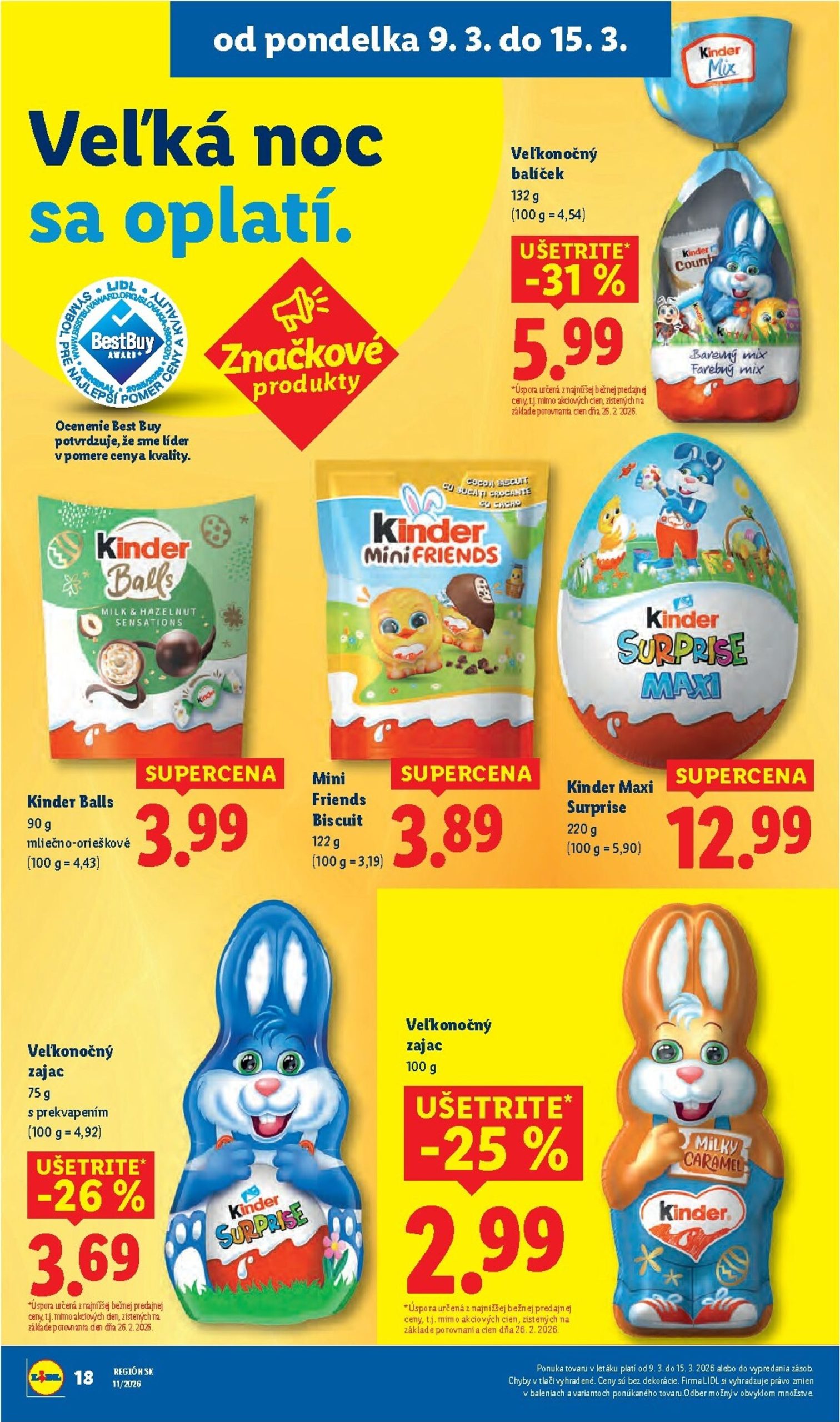 Page 20 of Aktuálny lidl leták platný od pondelka 09.03 do 15.03