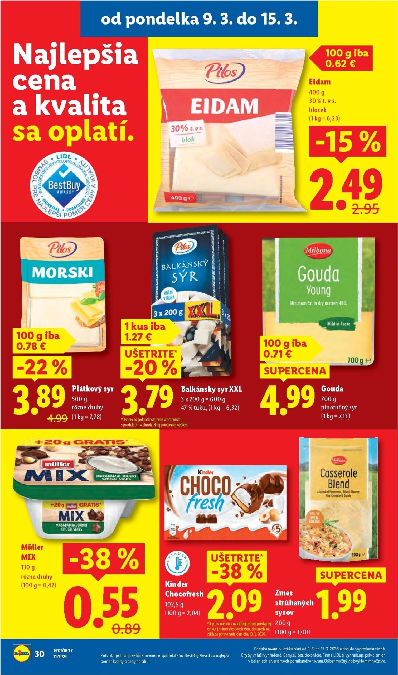Page 34 of Aktuálny lidl leták platný od pondelka 09.03 do 15.03