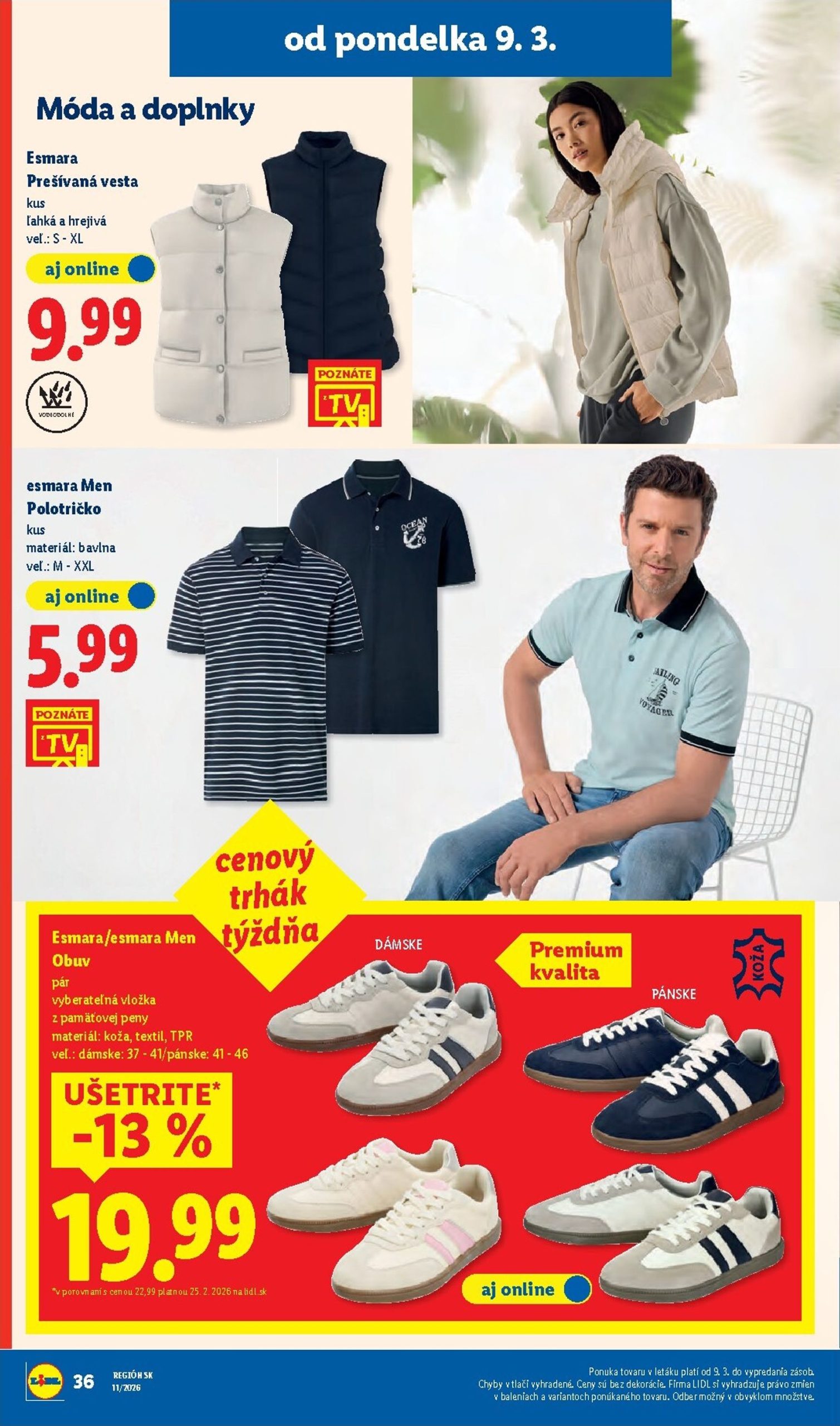 Page 46 of Aktuálny lidl leták platný od pondelka 09.03 do 15.03