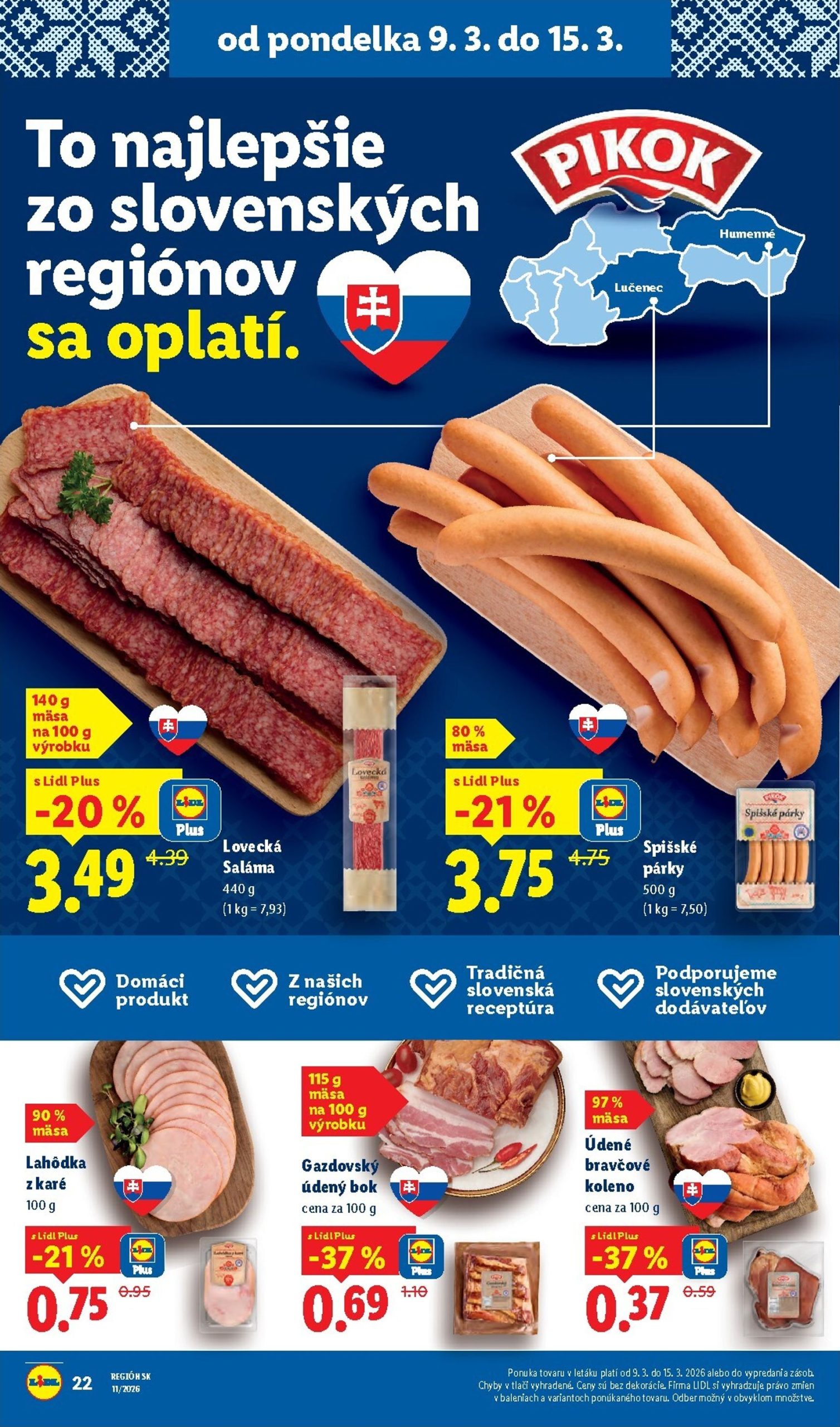Page 26 of Aktuálny lidl leták platný od pondelka 09.03 do 15.03