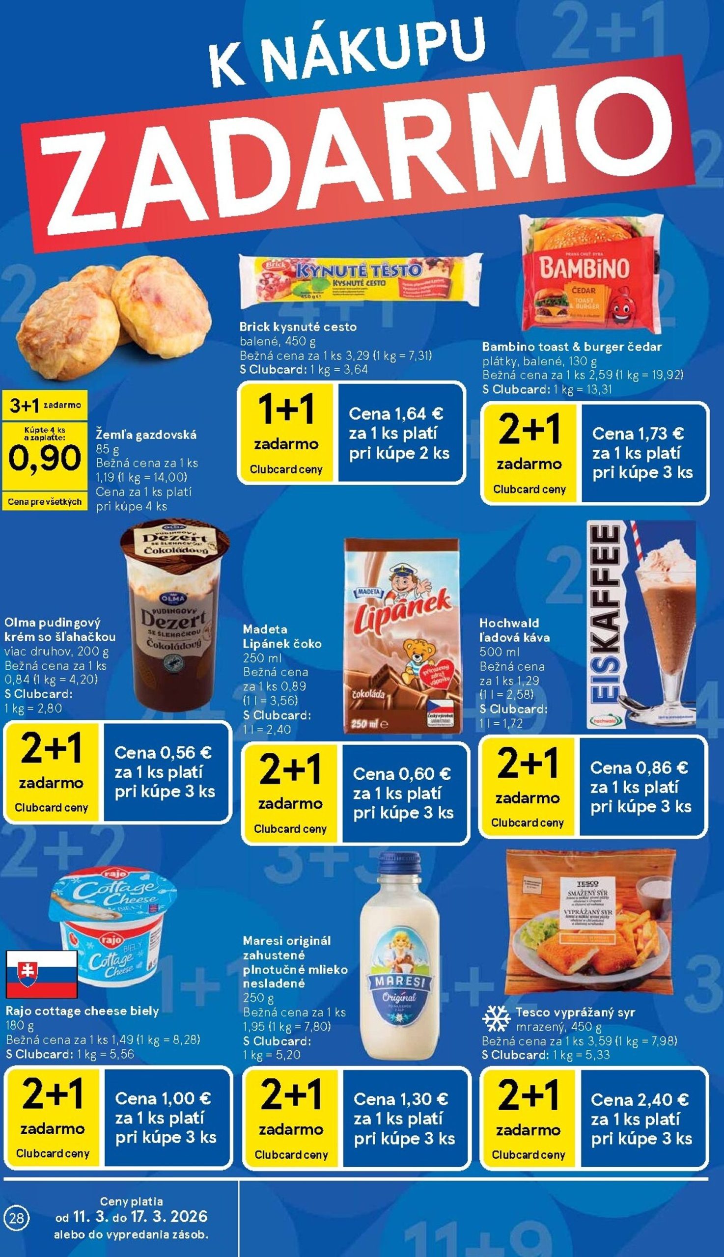 Page 28 of Aktuálny tesco leták platný od stredy 11.03 do 17.03