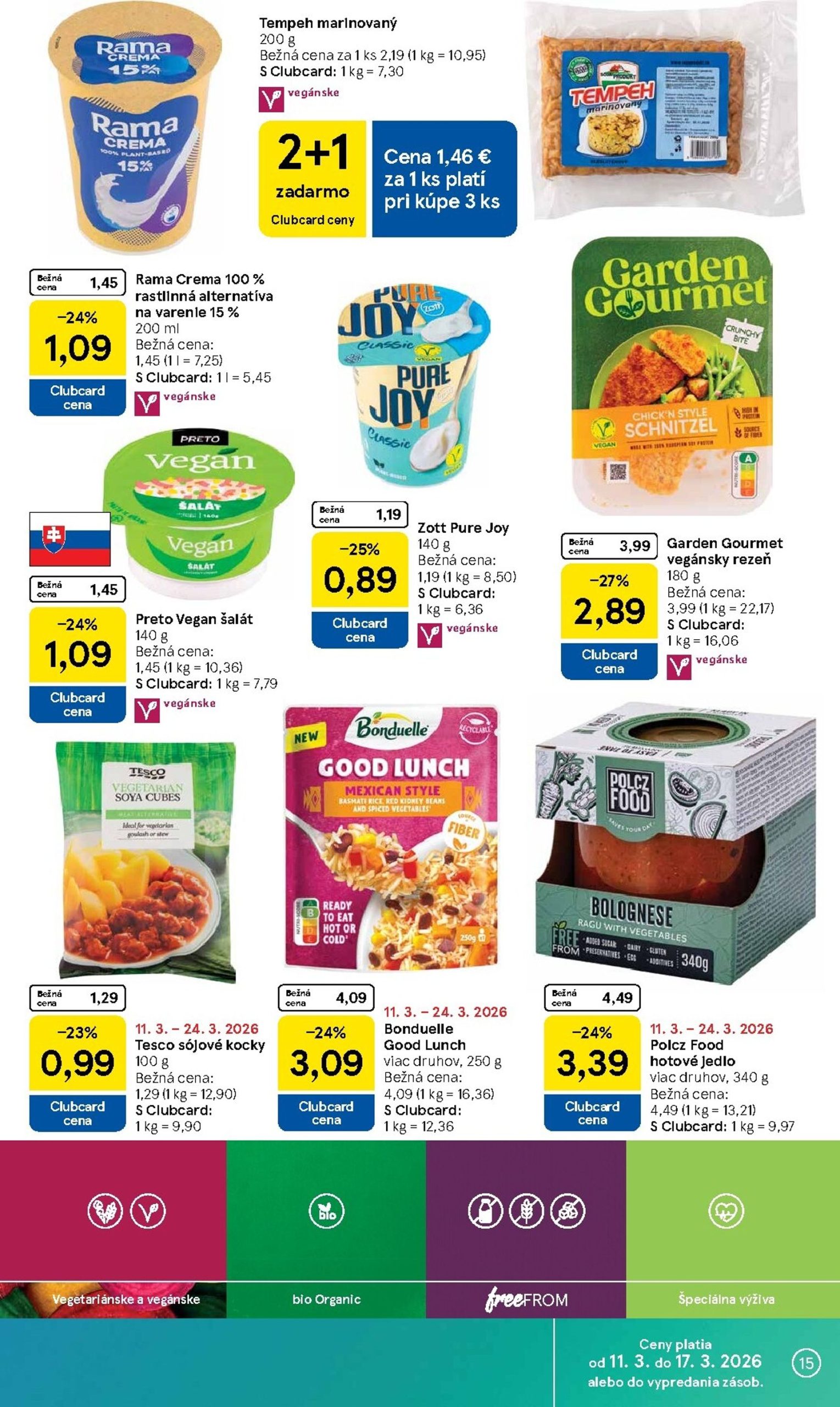 Page 15 of Aktuálny tesco leták platný od stredy 11.03 do 17.03