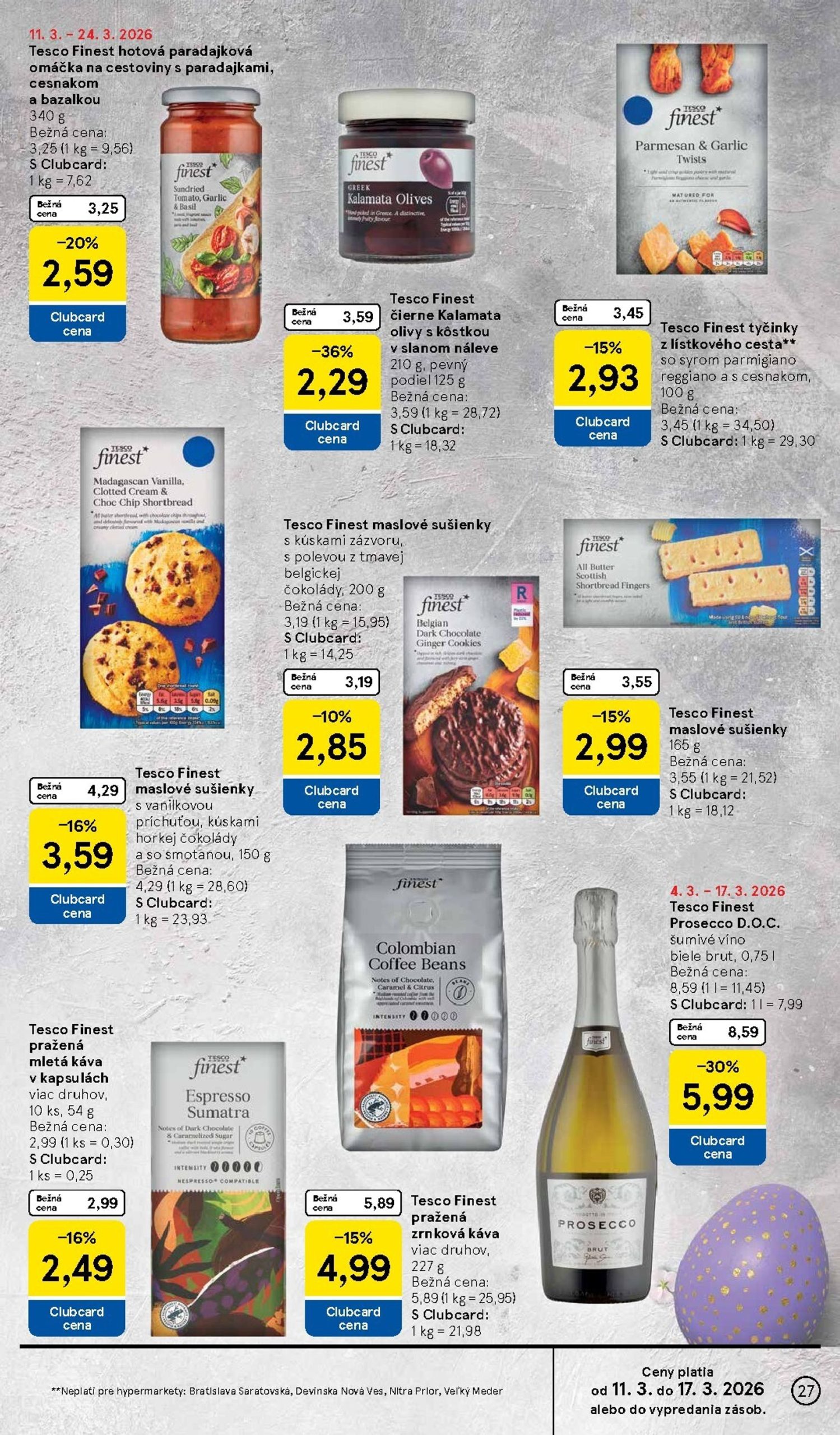 Page 27 of Aktuálny tesco leták platný od stredy 11.03 do 17.03