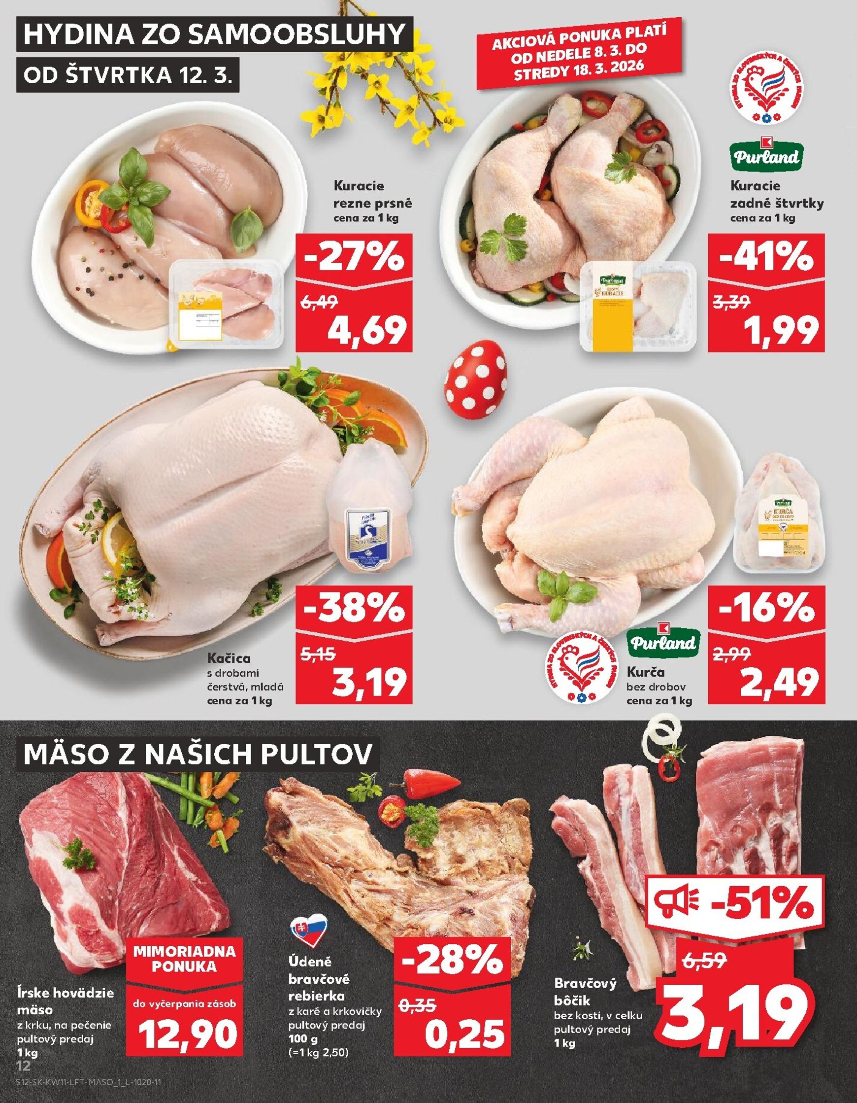 Page 12 of Aktuálny kaufland leták platný od štvrtka 12.03 do 18.03