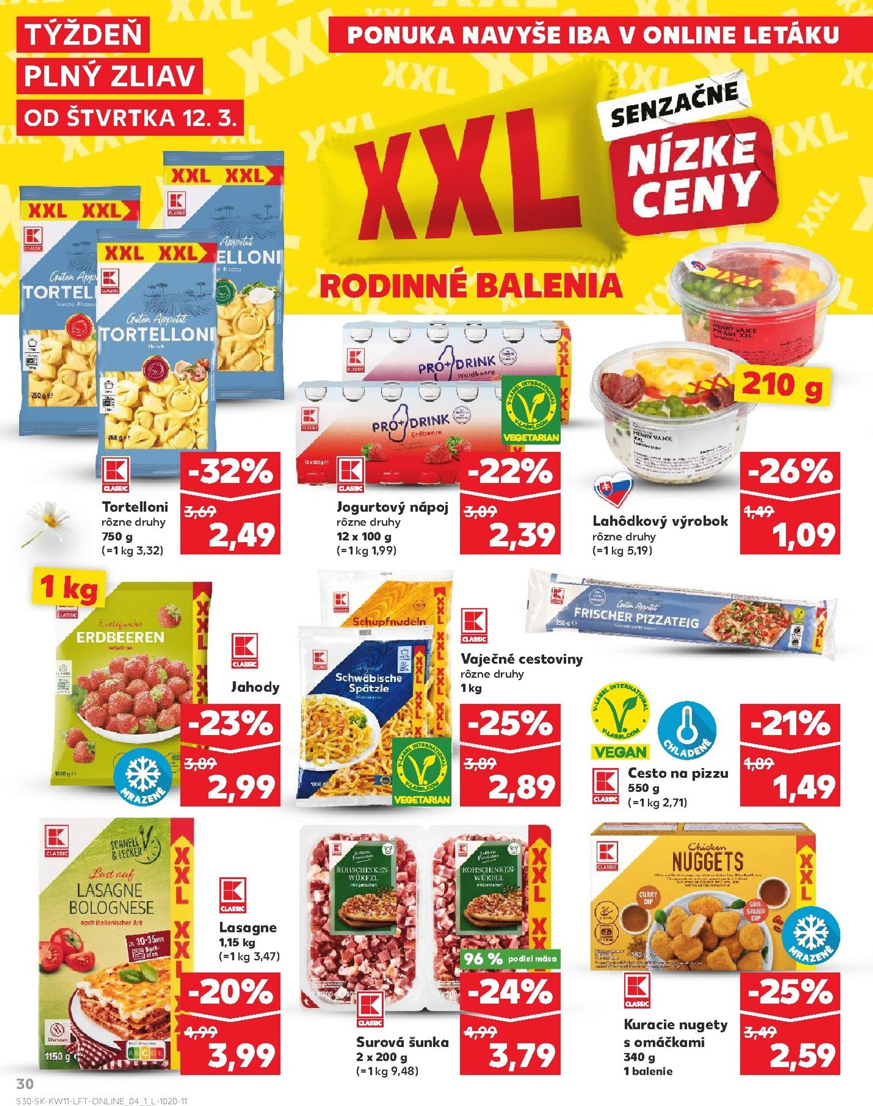 Page 30 of Aktuálny kaufland leták platný od štvrtka 12.03 do 18.03