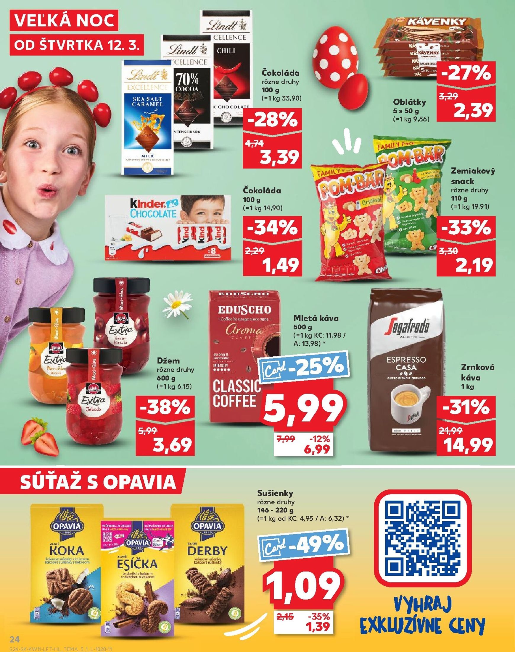 Page 24 of Aktuálny kaufland leták platný od štvrtka 12.03 do 18.03