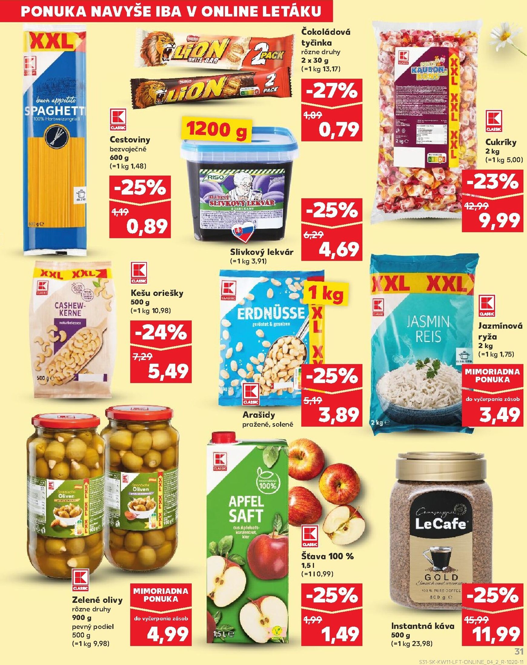 Page 31 of Aktuálny kaufland leták platný od štvrtka 12.03 do 18.03