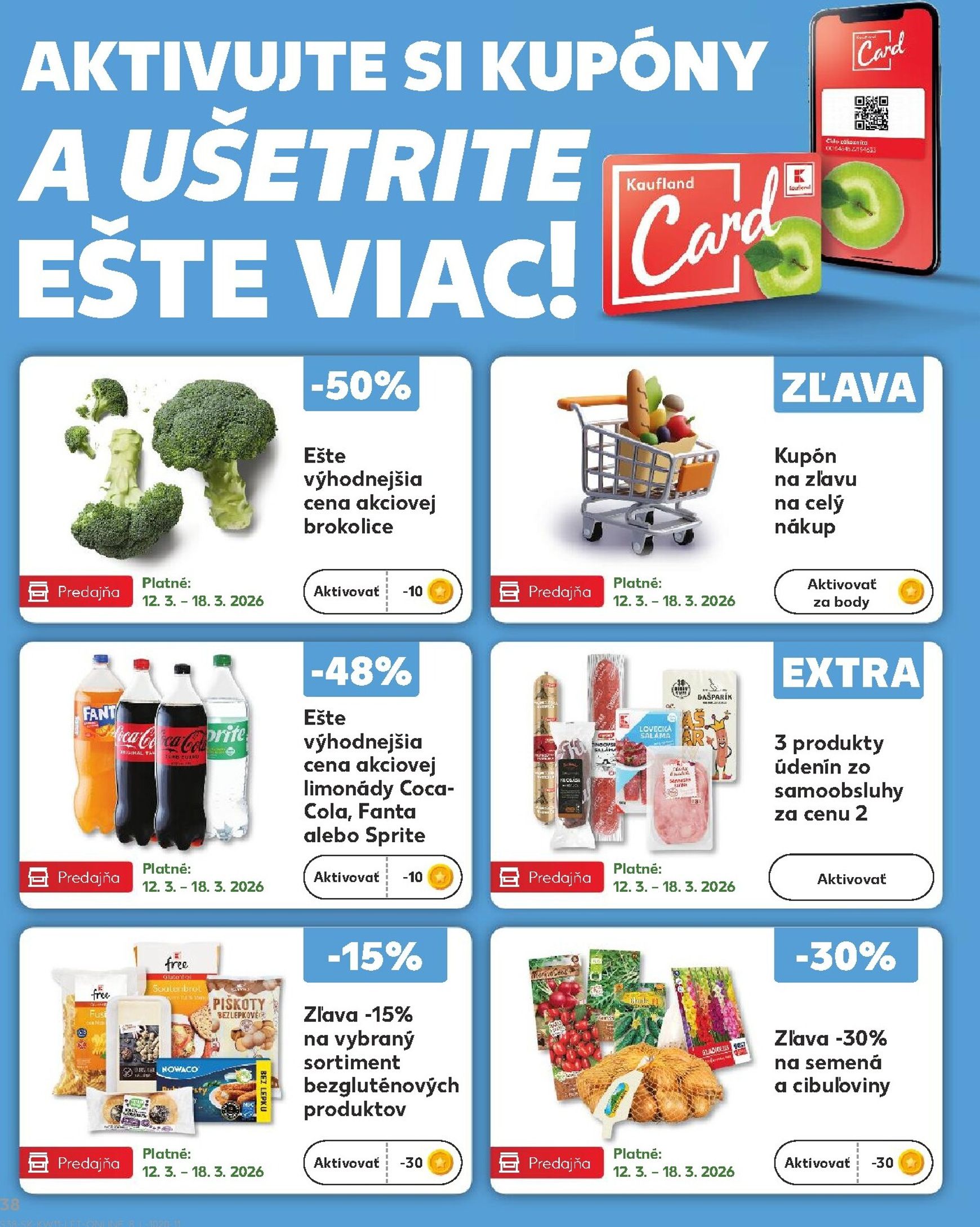 Page 38 of Aktuálny kaufland leták platný od štvrtka 12.03 do 18.03