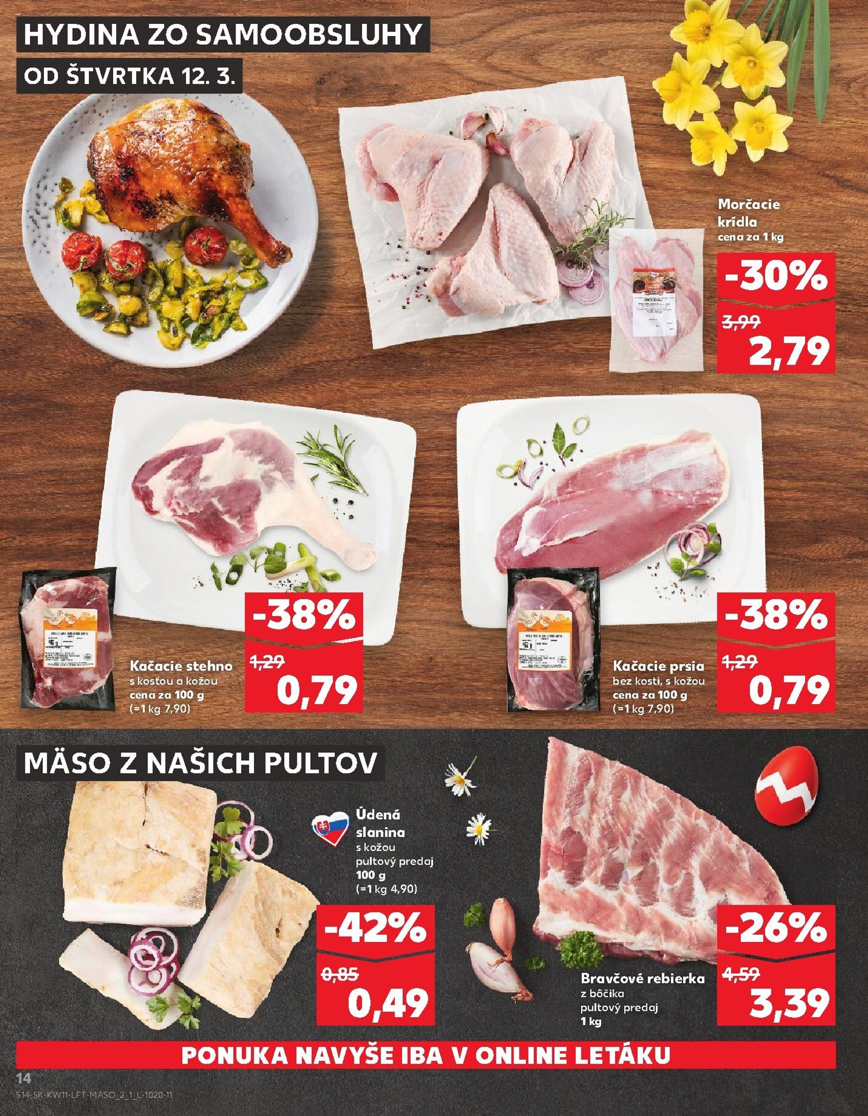Page 14 of Aktuálny kaufland leták platný od štvrtka 12.03 do 18.03