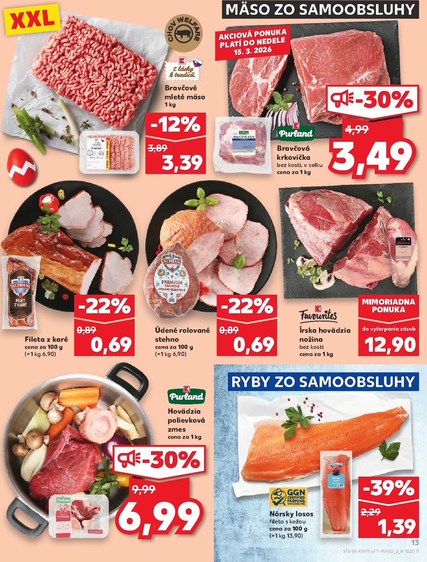 Page 13 of Aktuálny kaufland leták platný od štvrtka 12.03 do 18.03