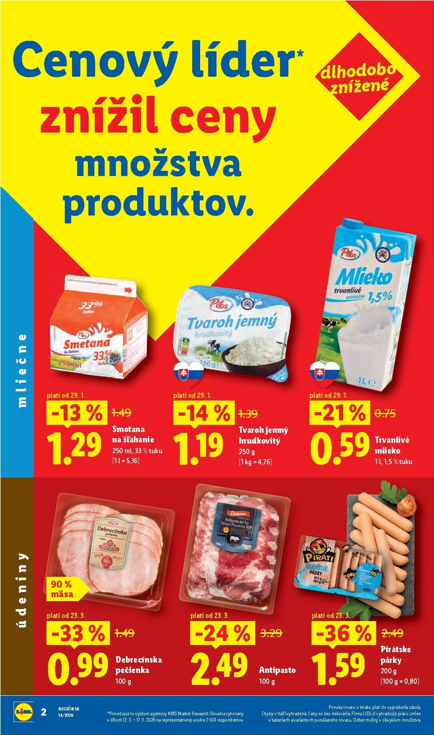 Page 2 of Aktuálny lidl leták platný od pondelka 30.03 do 04.04