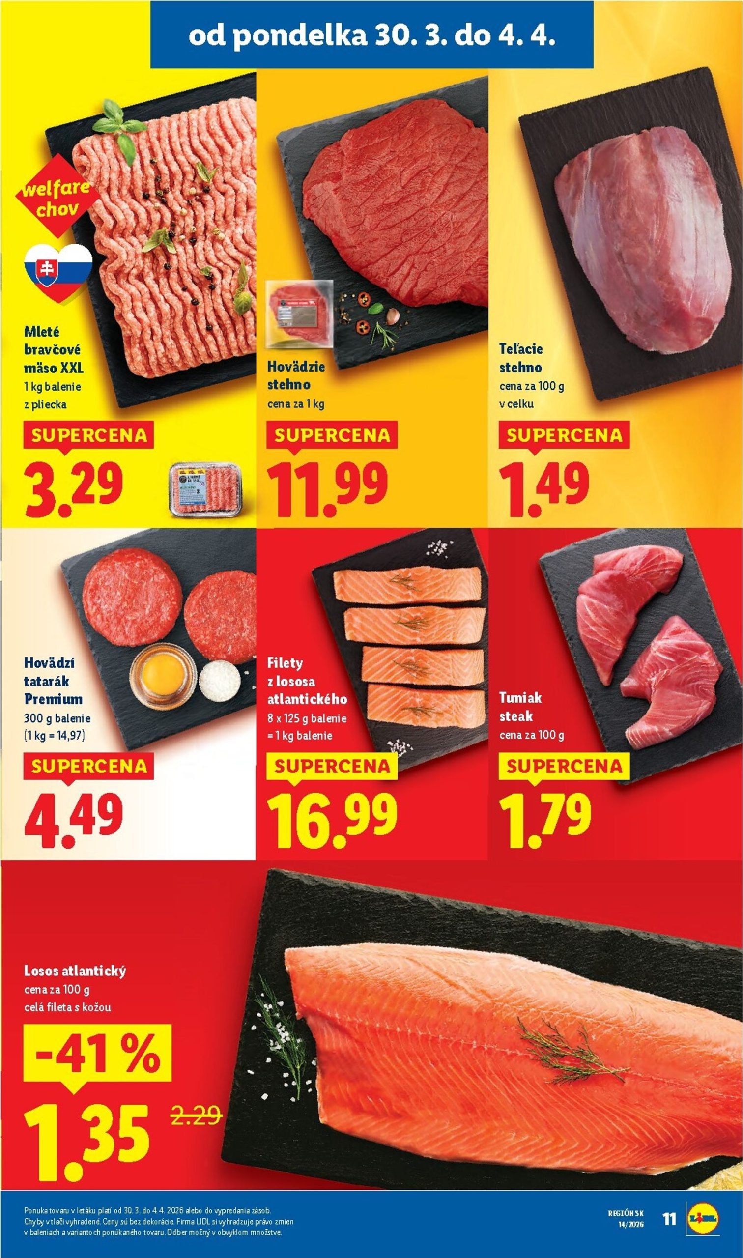 Page 11 of Aktuálny lidl leták platný od pondelka 30.03 do 04.04