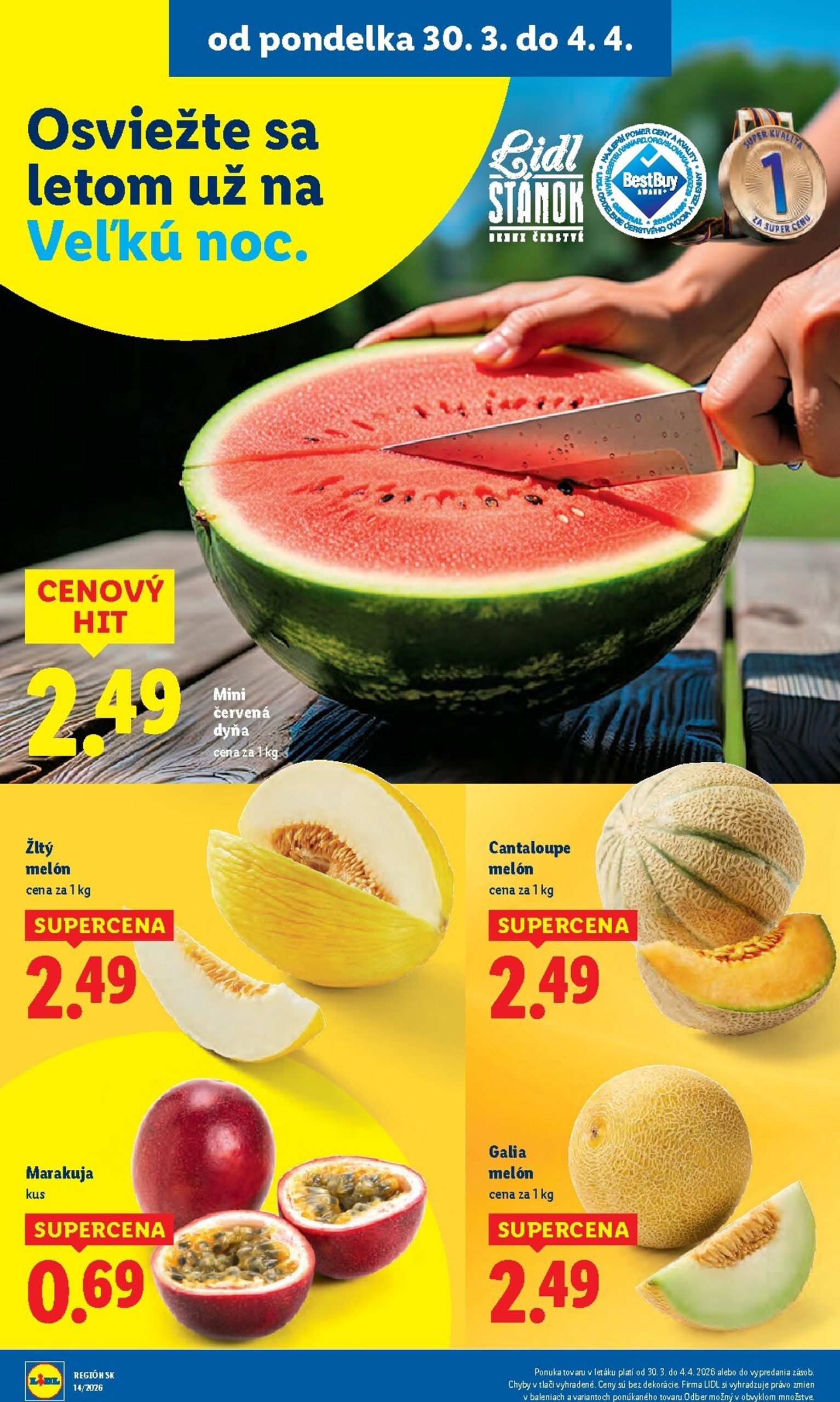 Page 8 of Aktuálny lidl leták platný od pondelka 30.03 do 04.04