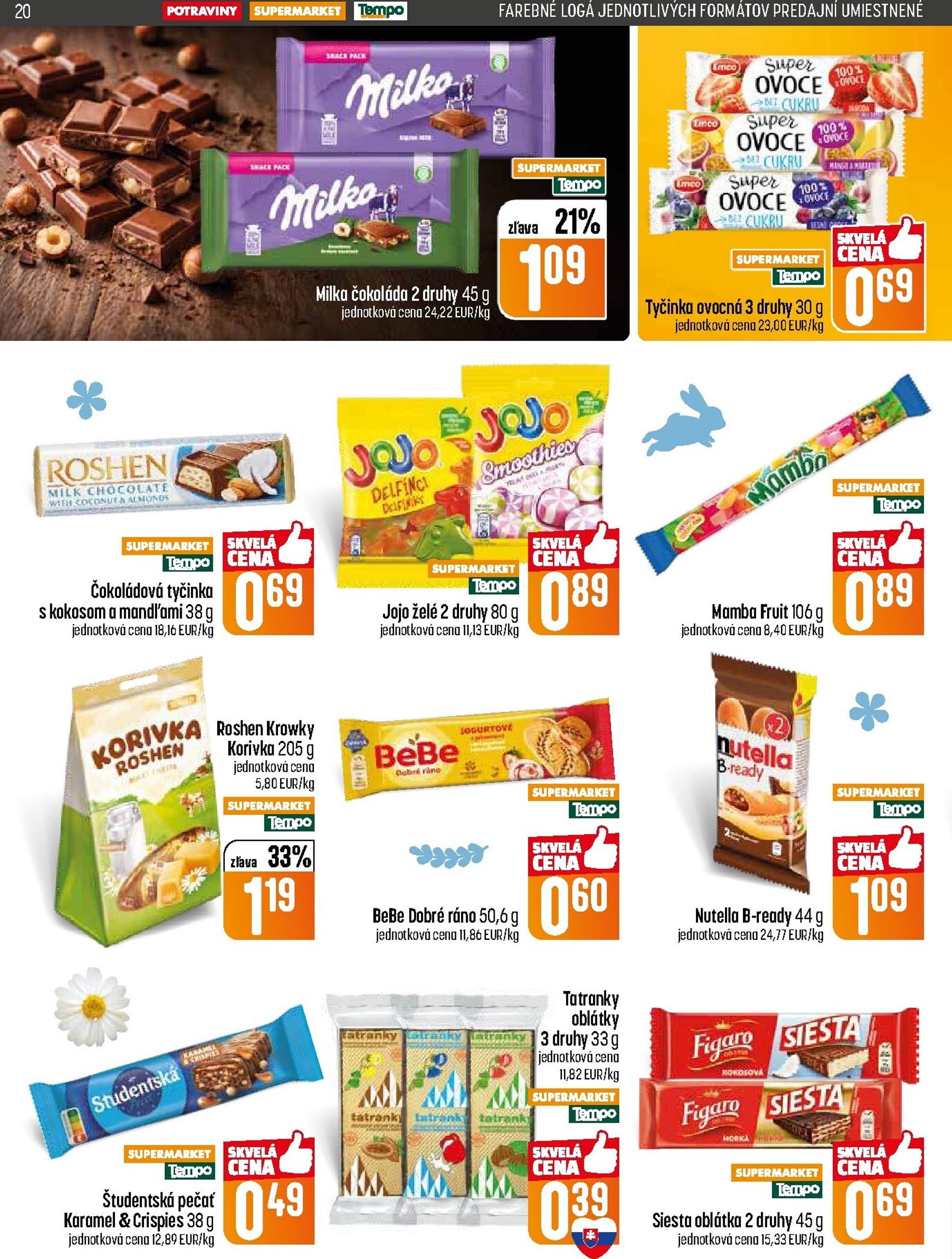 Page 20 of Aktuálny coop-jednota leták platný od utorka 31.03 do 08.04