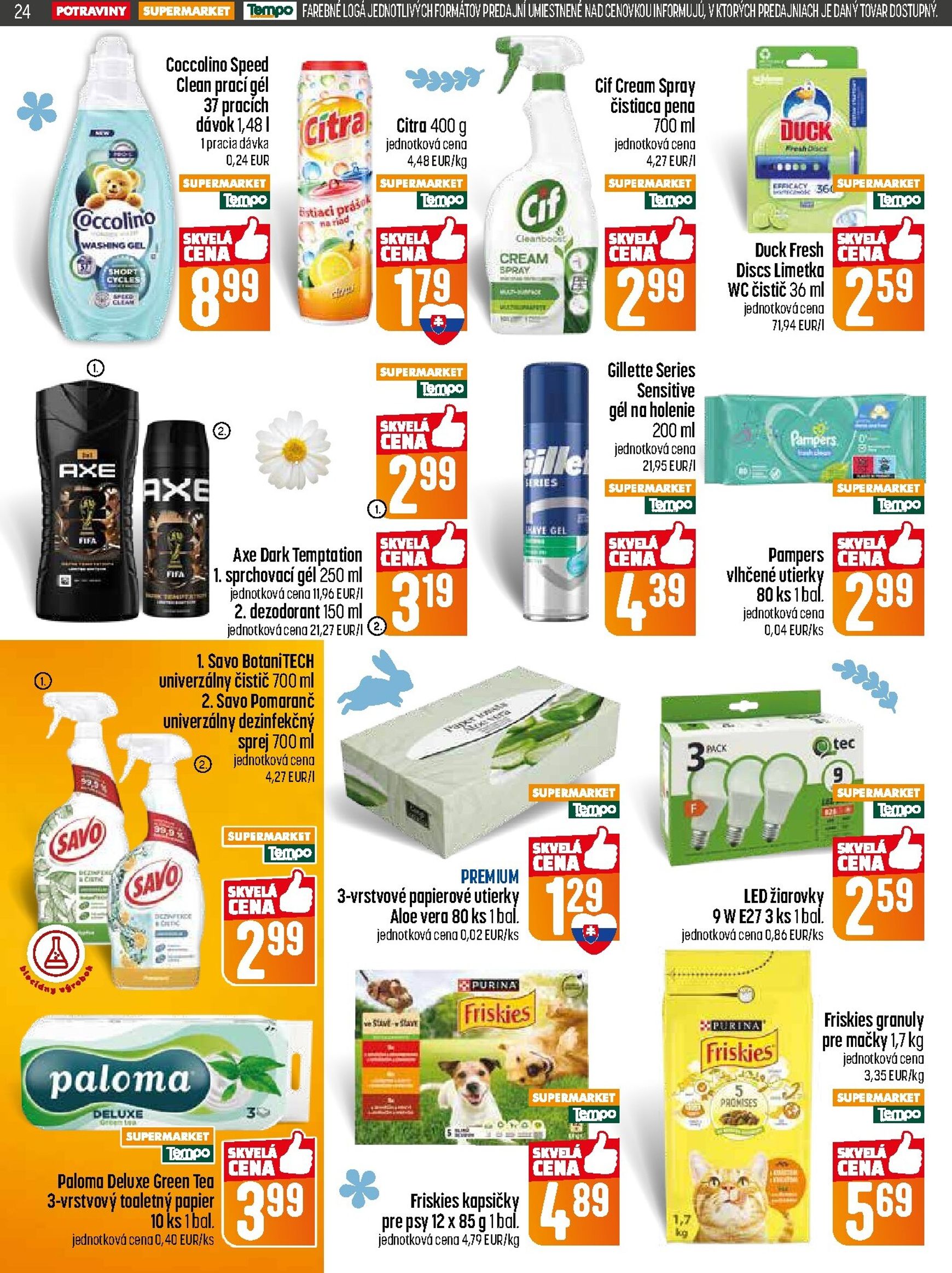 Page 24 of Aktuálny coop-jednota leták platný od utorka 31.03 do 08.04