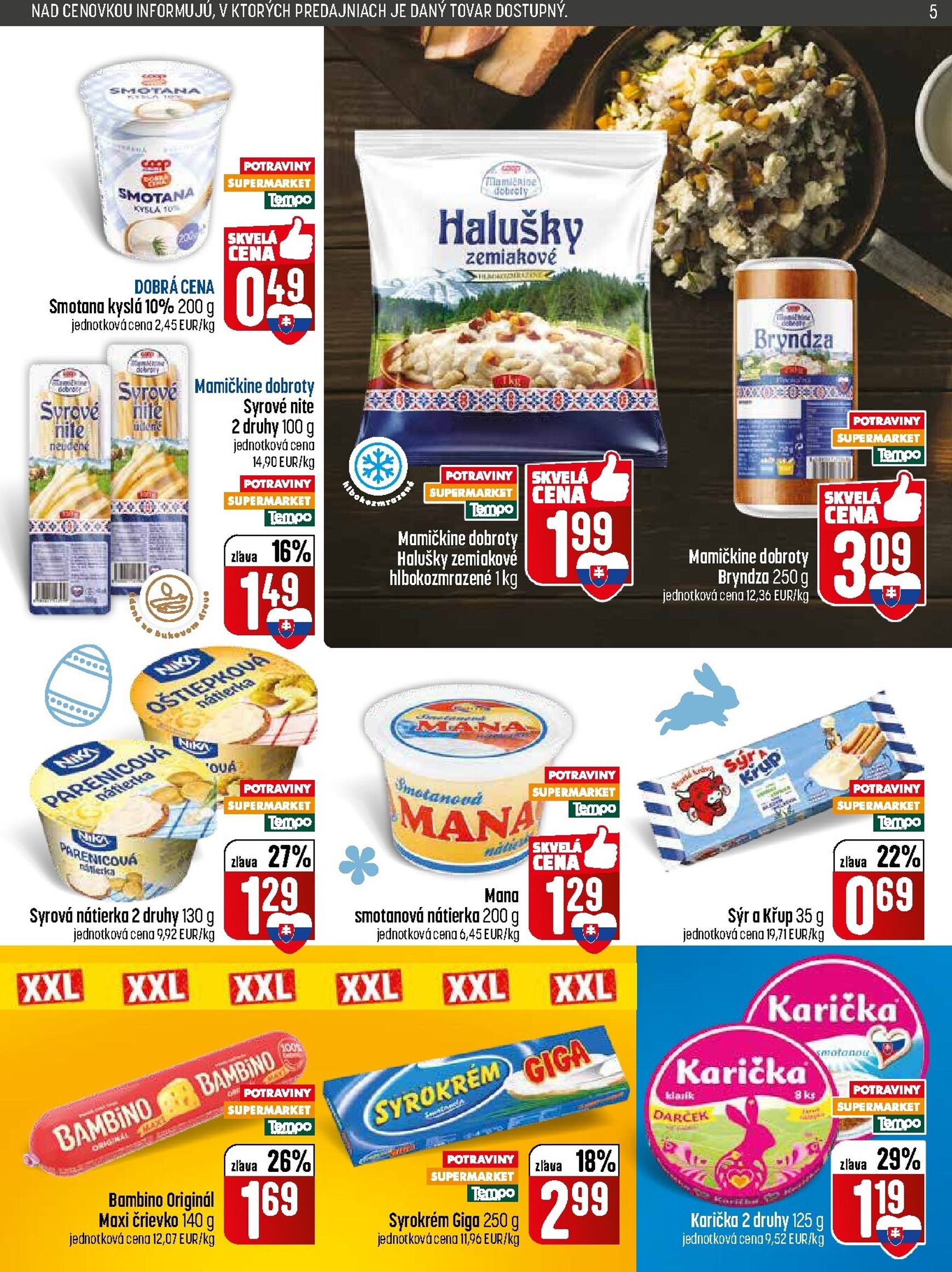 Page 5 of Aktuálny coop-jednota leták platný od utorka 31.03 do 08.04