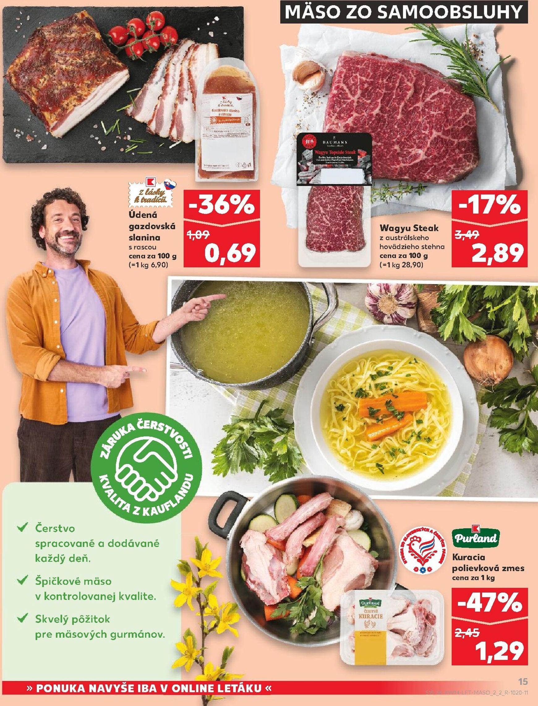 Page 15 of Aktuálny kaufland leták platný od stredy 01.04 do 08.04