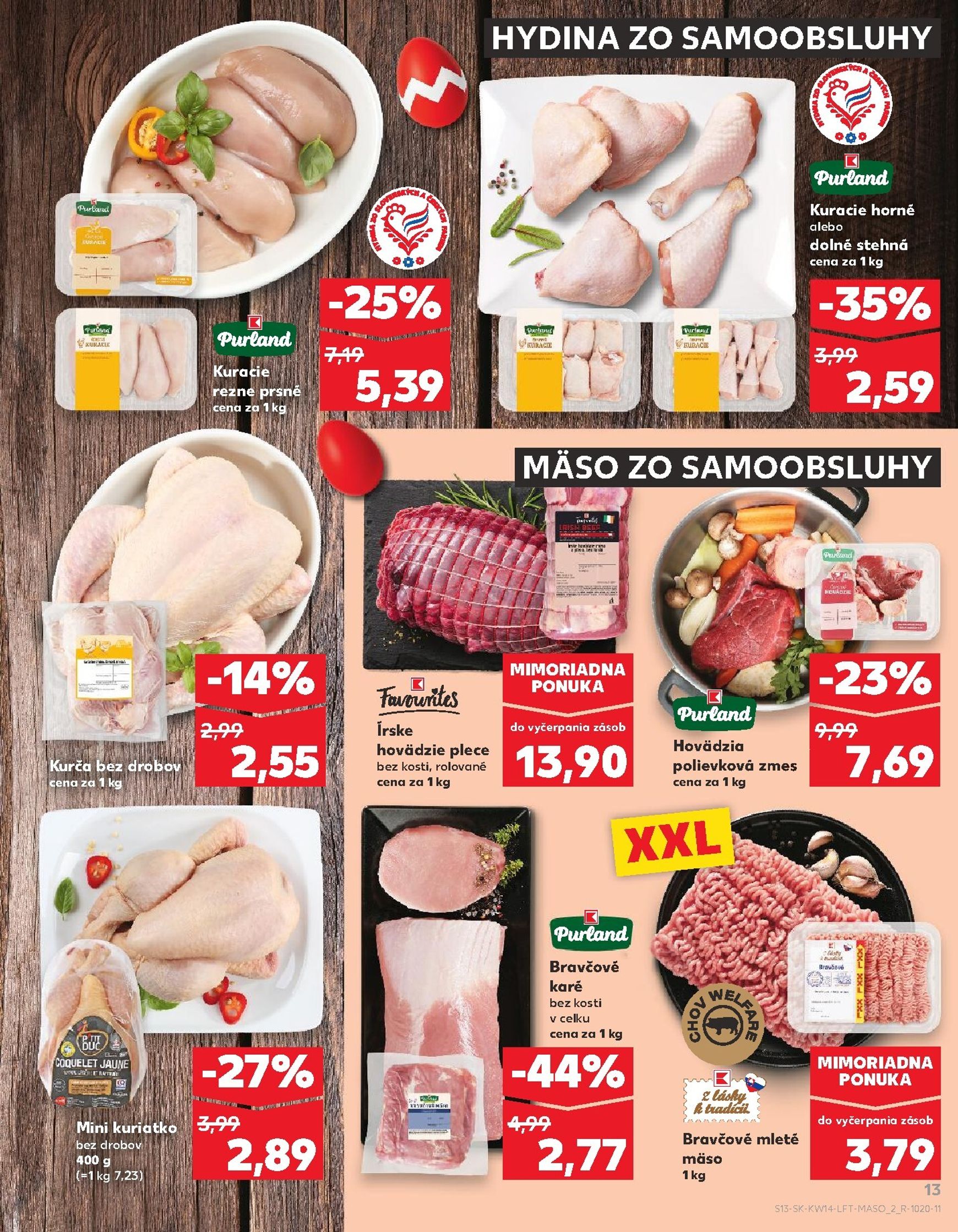 Page 13 of Aktuálny kaufland leták platný od stredy 01.04 do 08.04