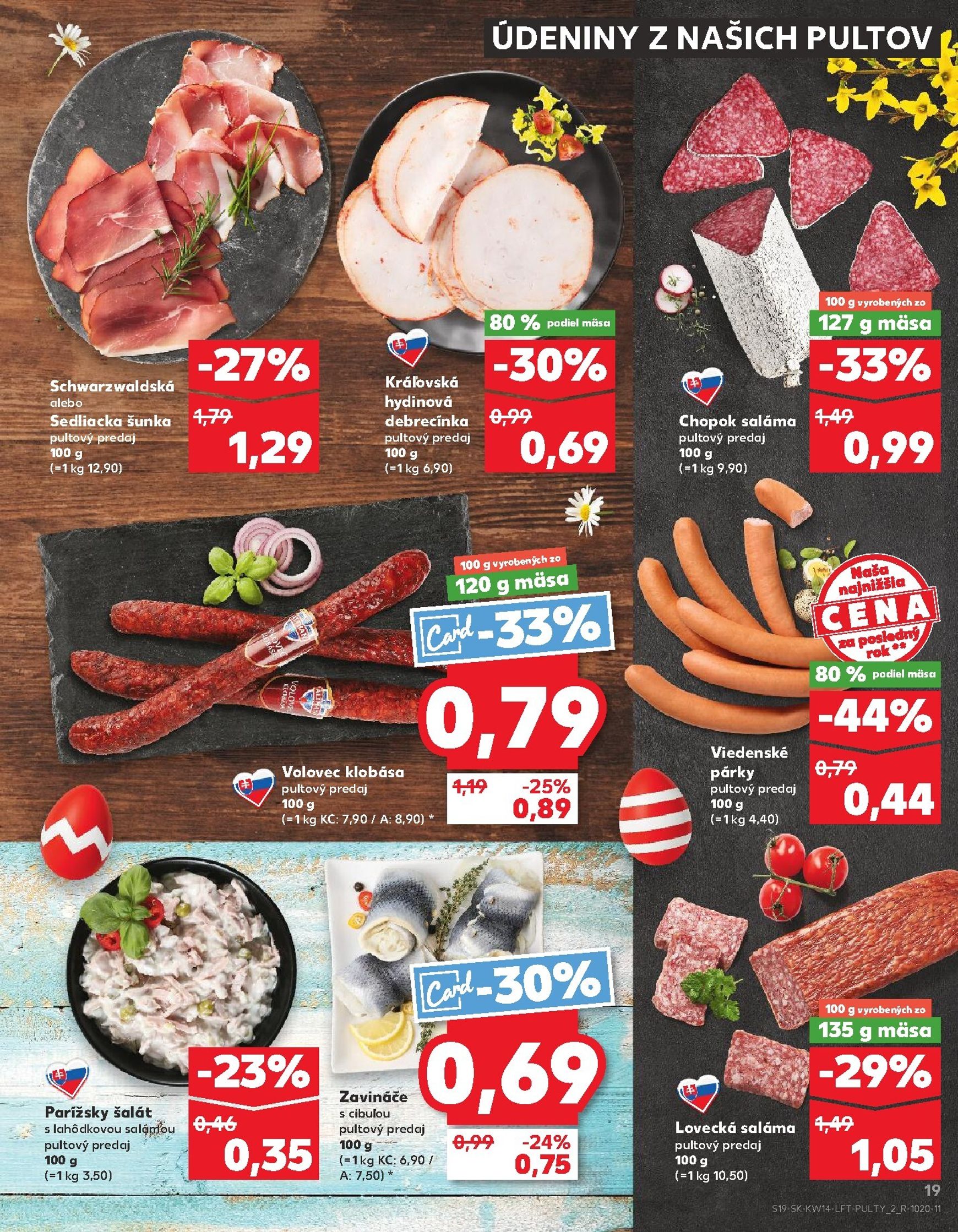 Page 19 of Aktuálny kaufland leták platný od stredy 01.04 do 08.04