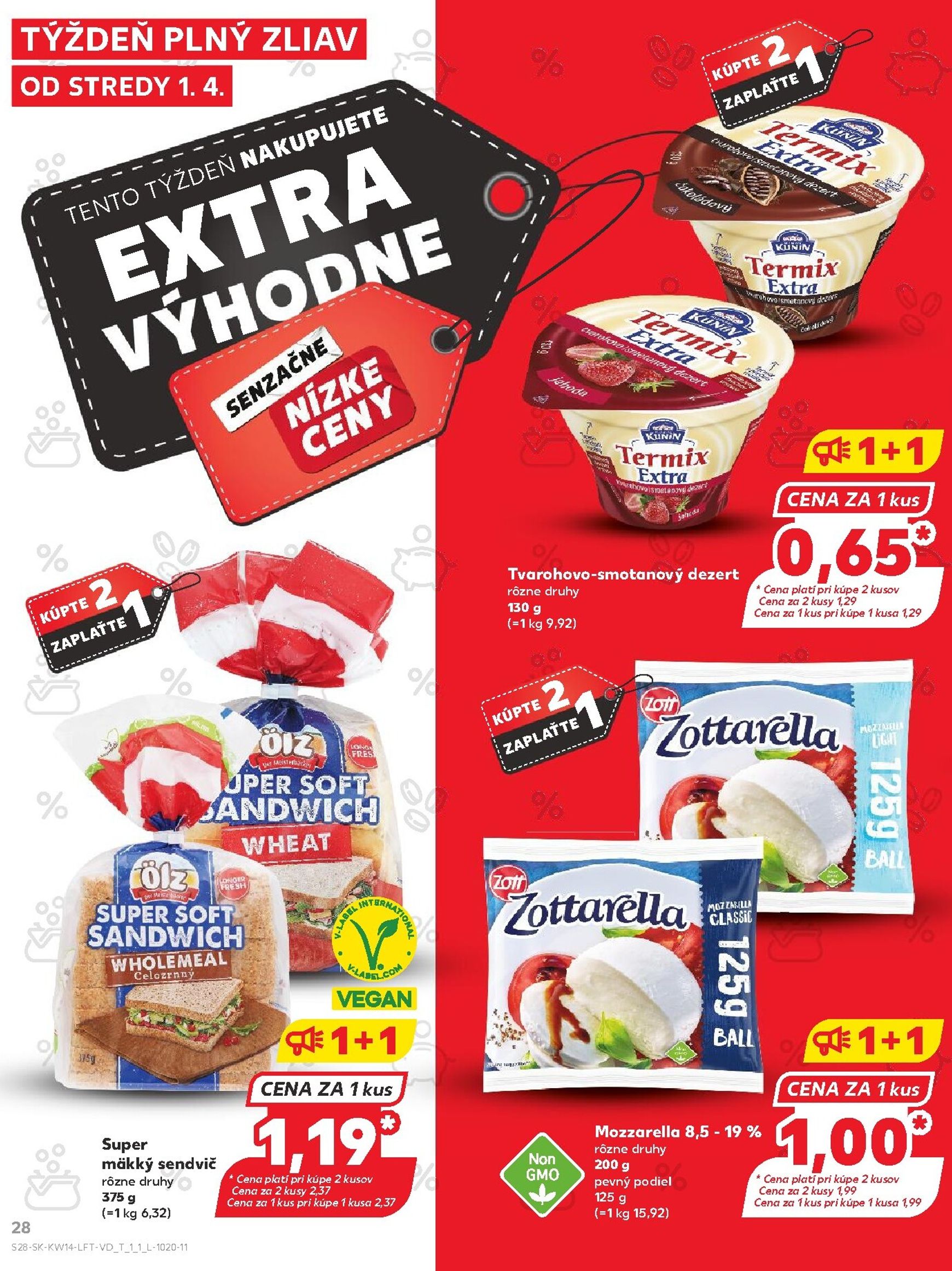 Page 28 of Aktuálny kaufland leták platný od stredy 01.04 do 08.04