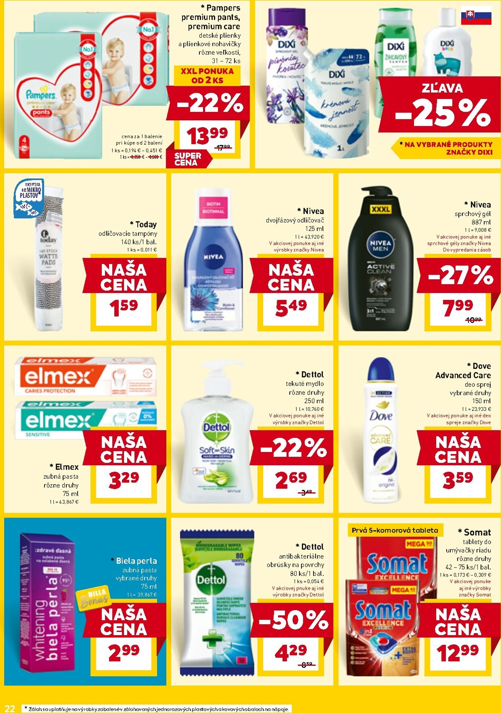 Page 26 of Aktuálny billa leták platný od pondelka 30.03 do 06.04