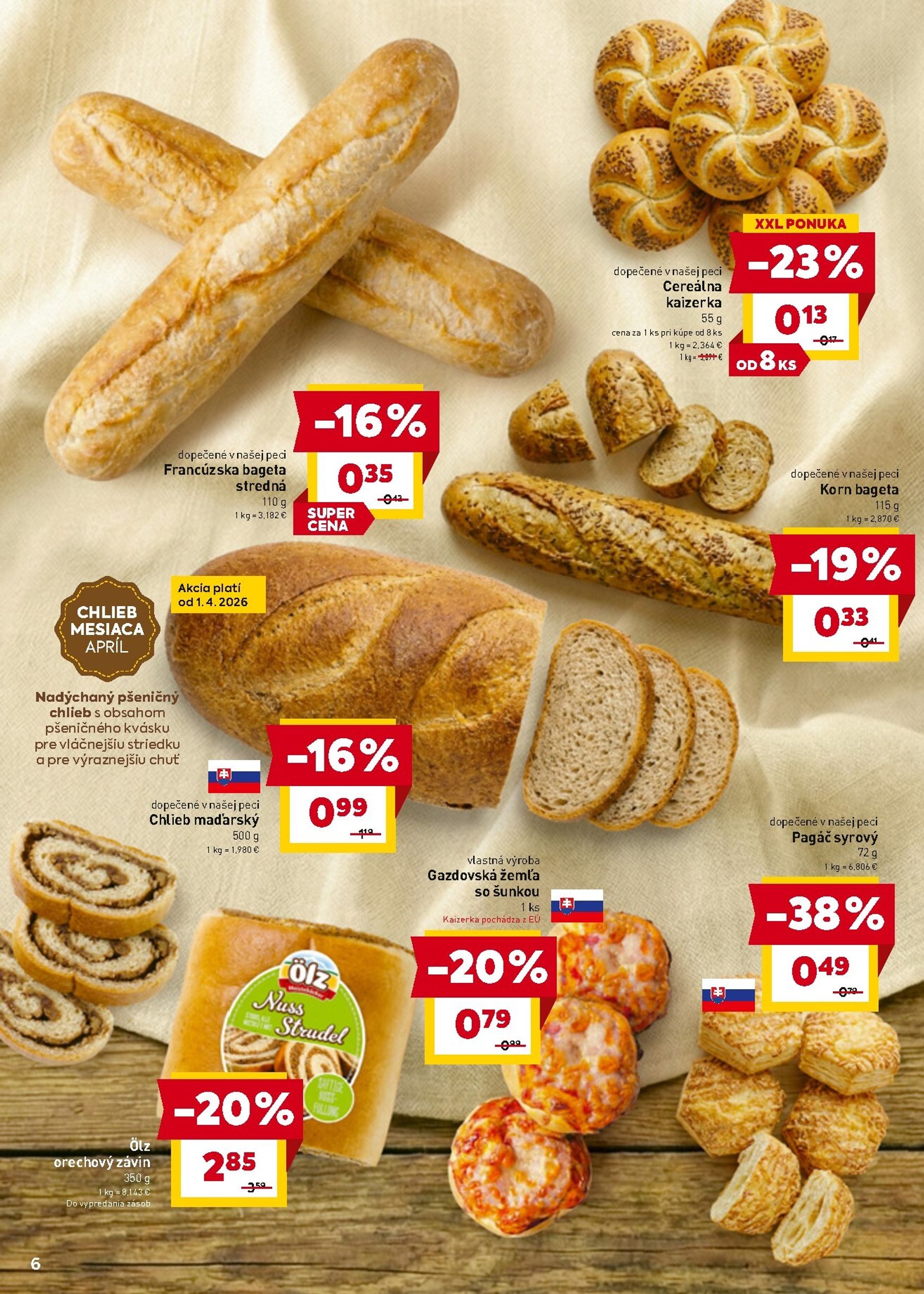 Page 8 of Aktuálny billa leták platný od pondelka 30.03 do 06.04