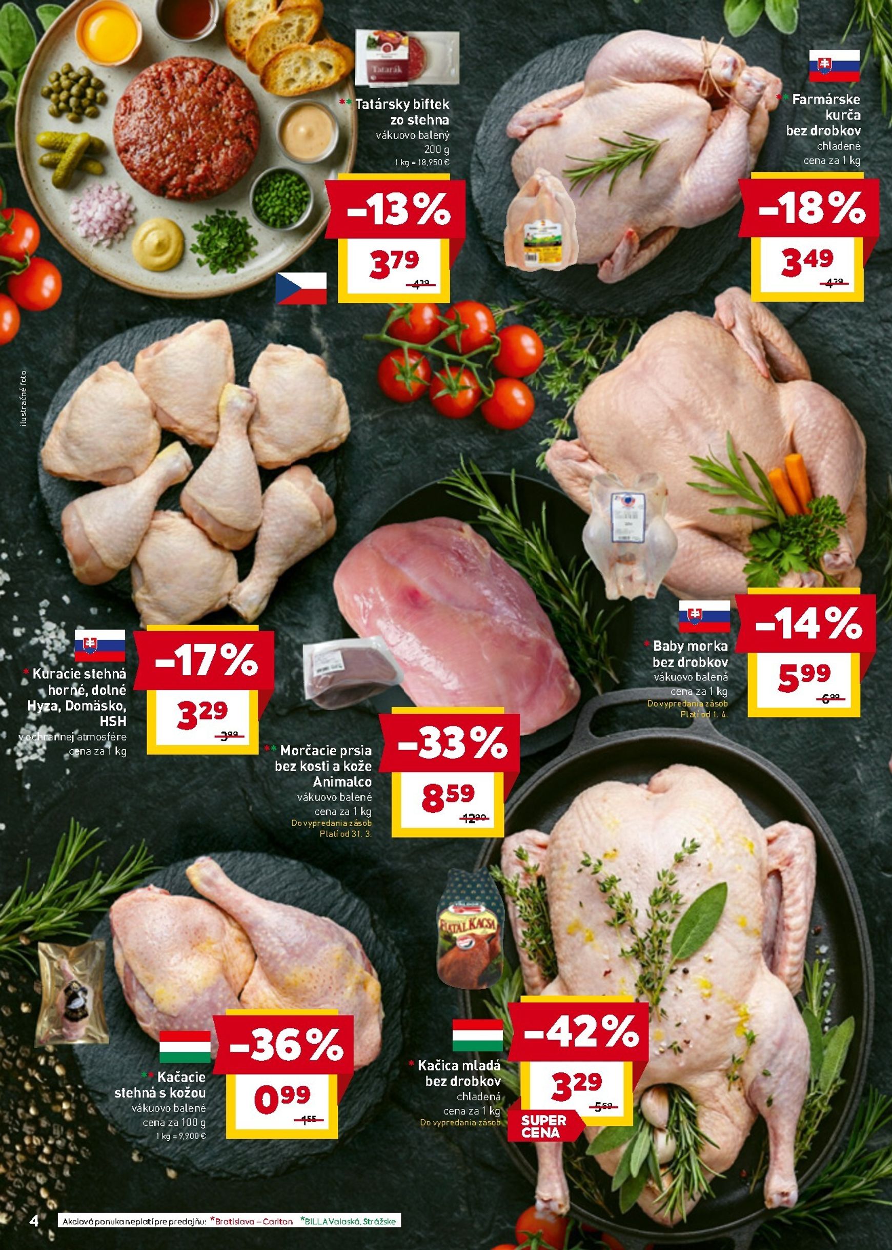 Page 6 of Aktuálny billa leták platný od pondelka 30.03 do 06.04