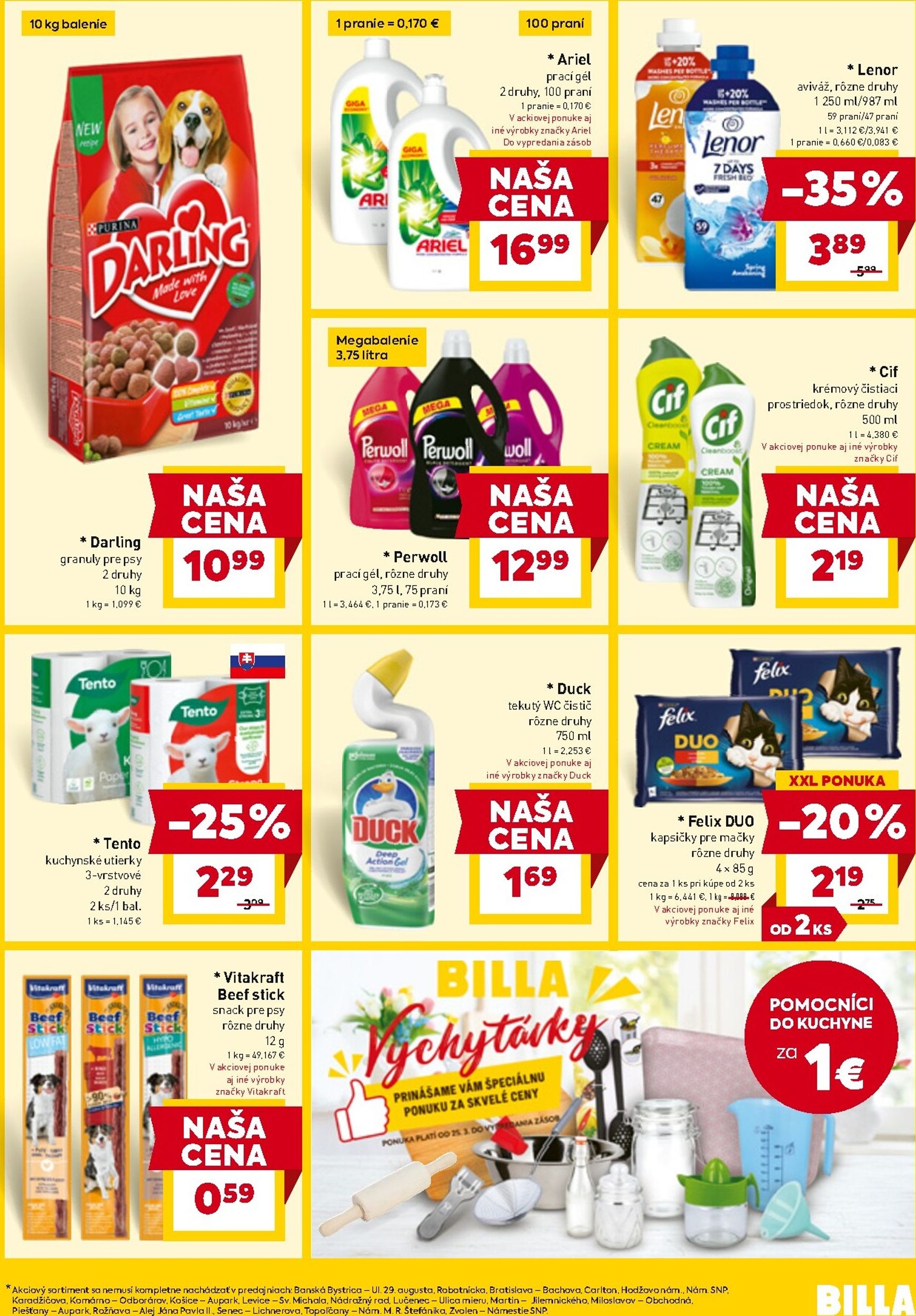 Page 27 of Aktuálny billa leták platný od pondelka 30.03 do 06.04