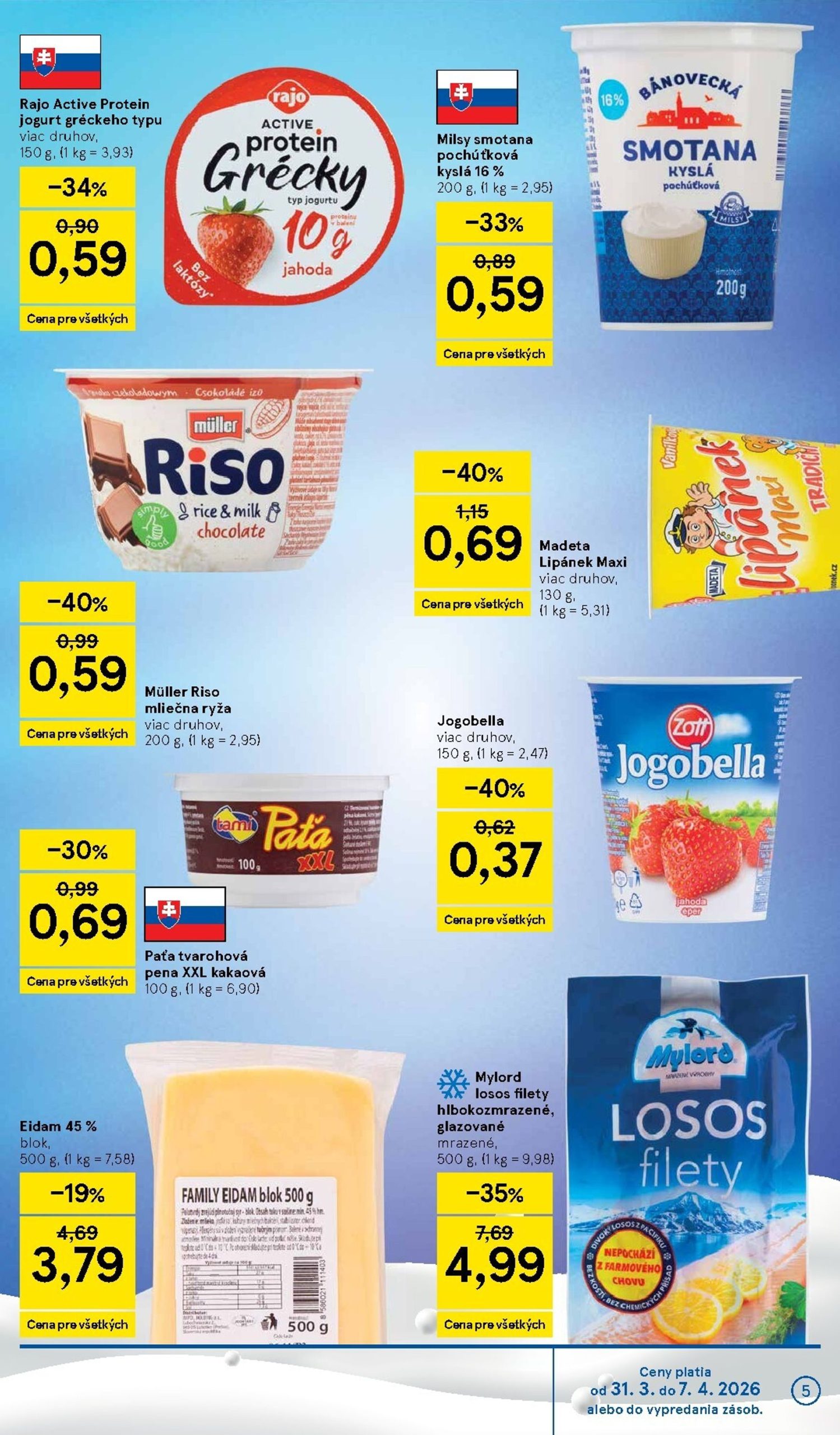 Page 5 of Aktuálny tesco leták platný od utorka 31.03 do 07.04