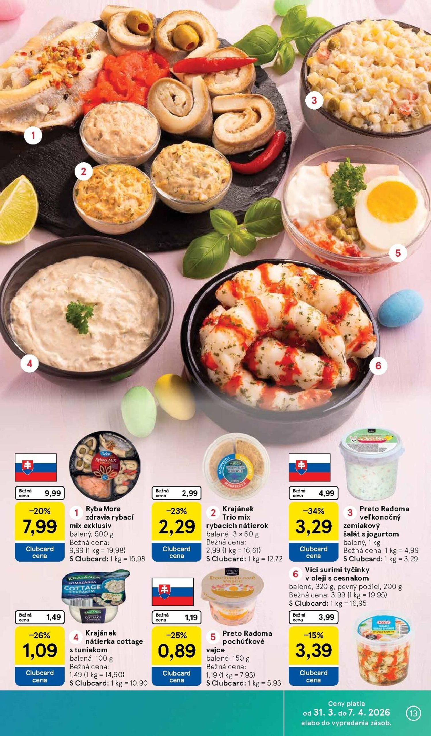Page 13 of Aktuálny tesco leták platný od utorka 31.03 do 07.04