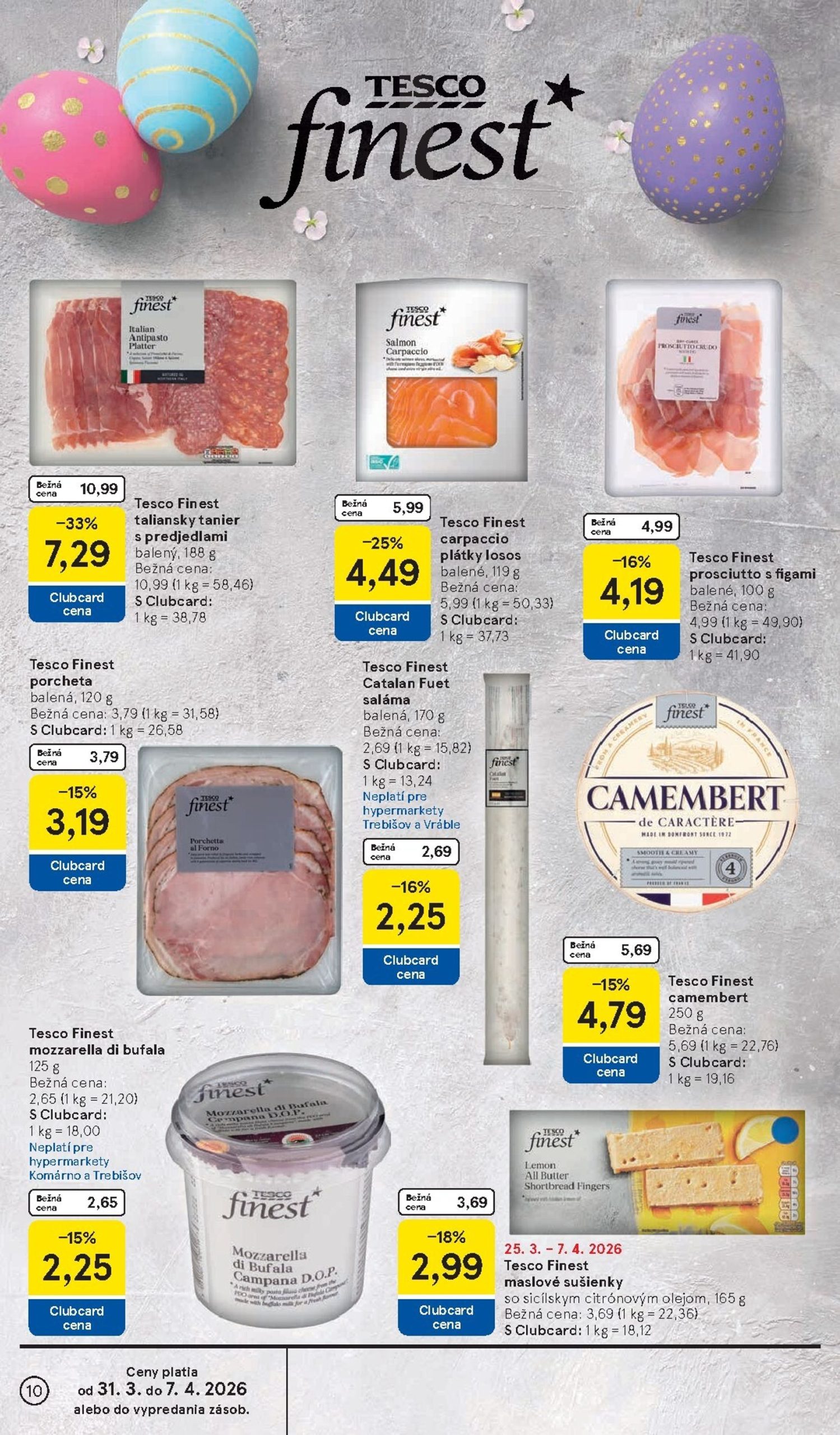 Page 10 of Aktuálny tesco leták platný od utorka 31.03 do 07.04