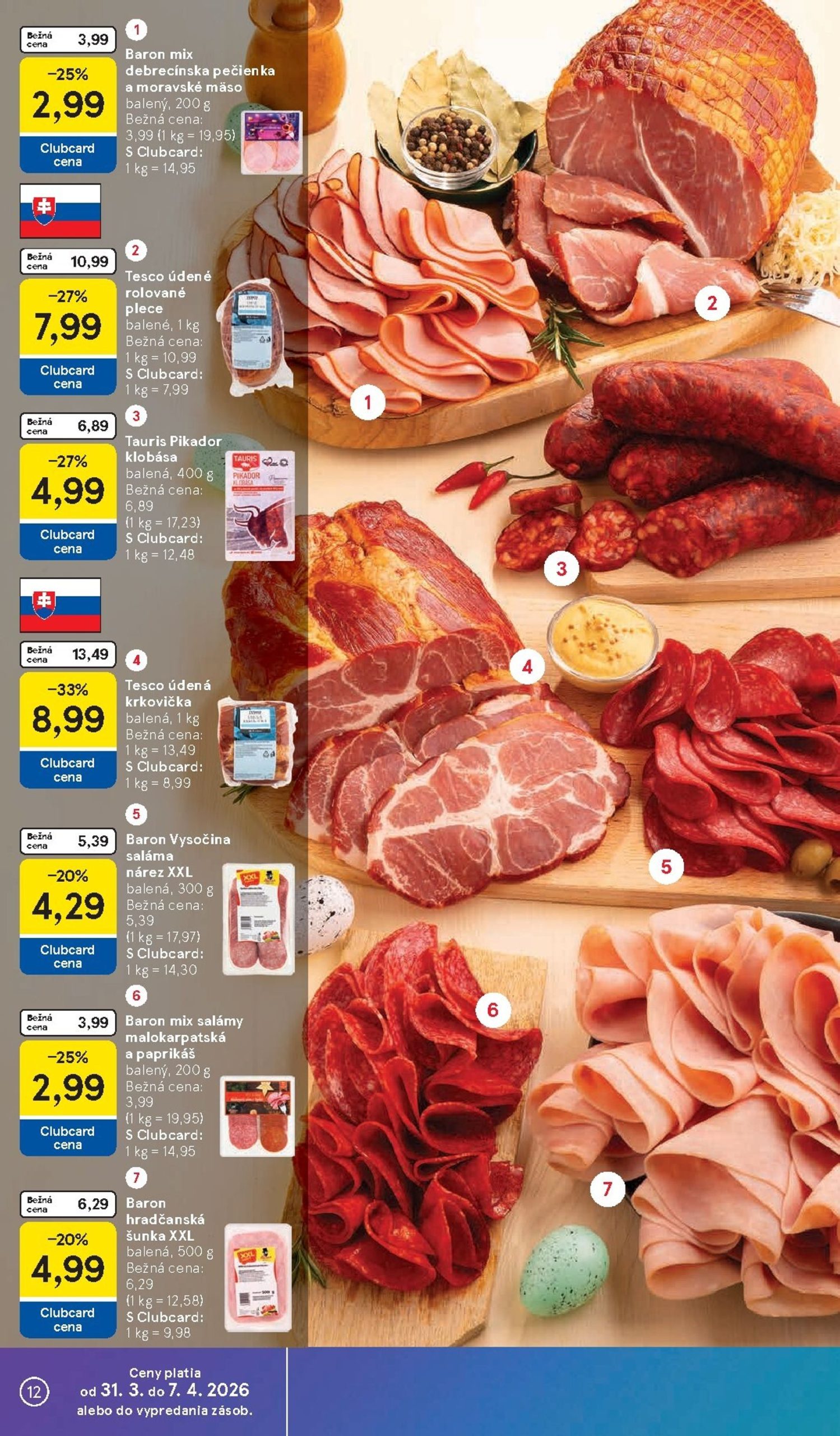 Page 12 of Aktuálny tesco leták platný od utorka 31.03 do 07.04